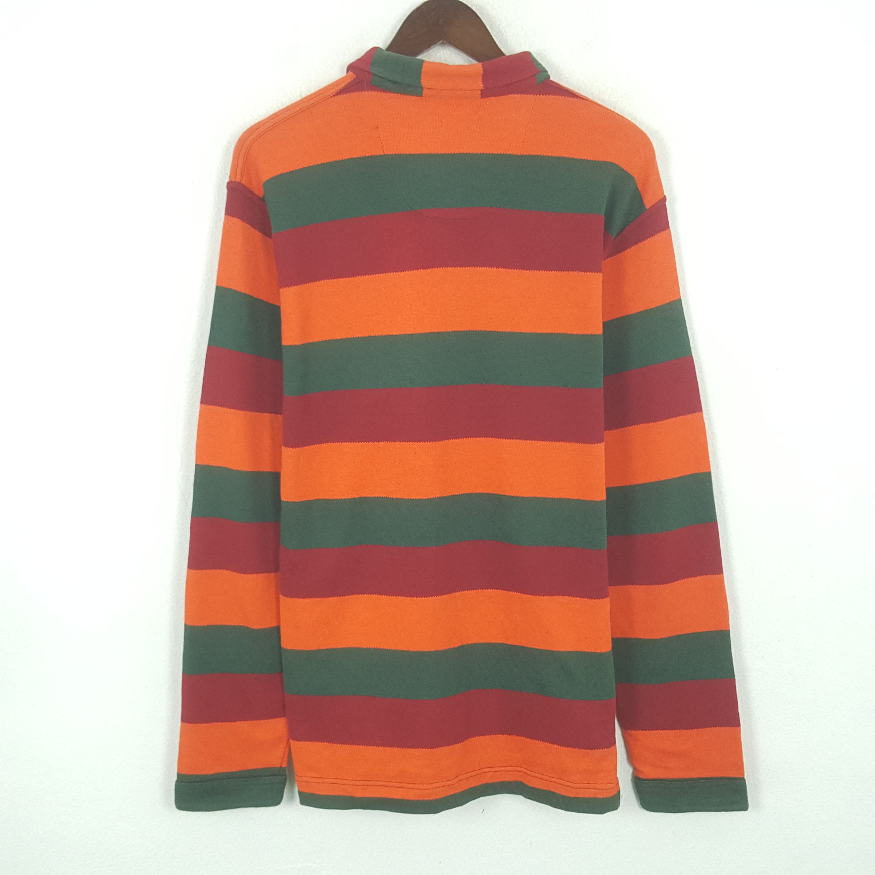 Nigel Cabourn Vintage Nigel Cabourn Striped Polos Shirt Size US M / EU 48-50 / 2 - 3 Thumbnail