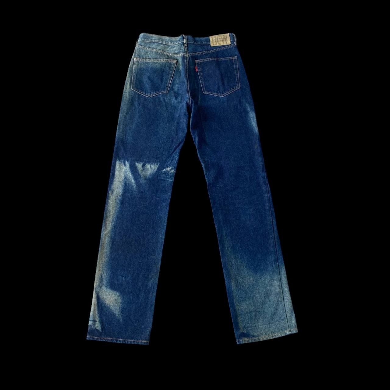 Warehouse Vintage 90s Unique Clothing Warehouse Denim Sun Faded Size US 29 - 9 Thumbnail