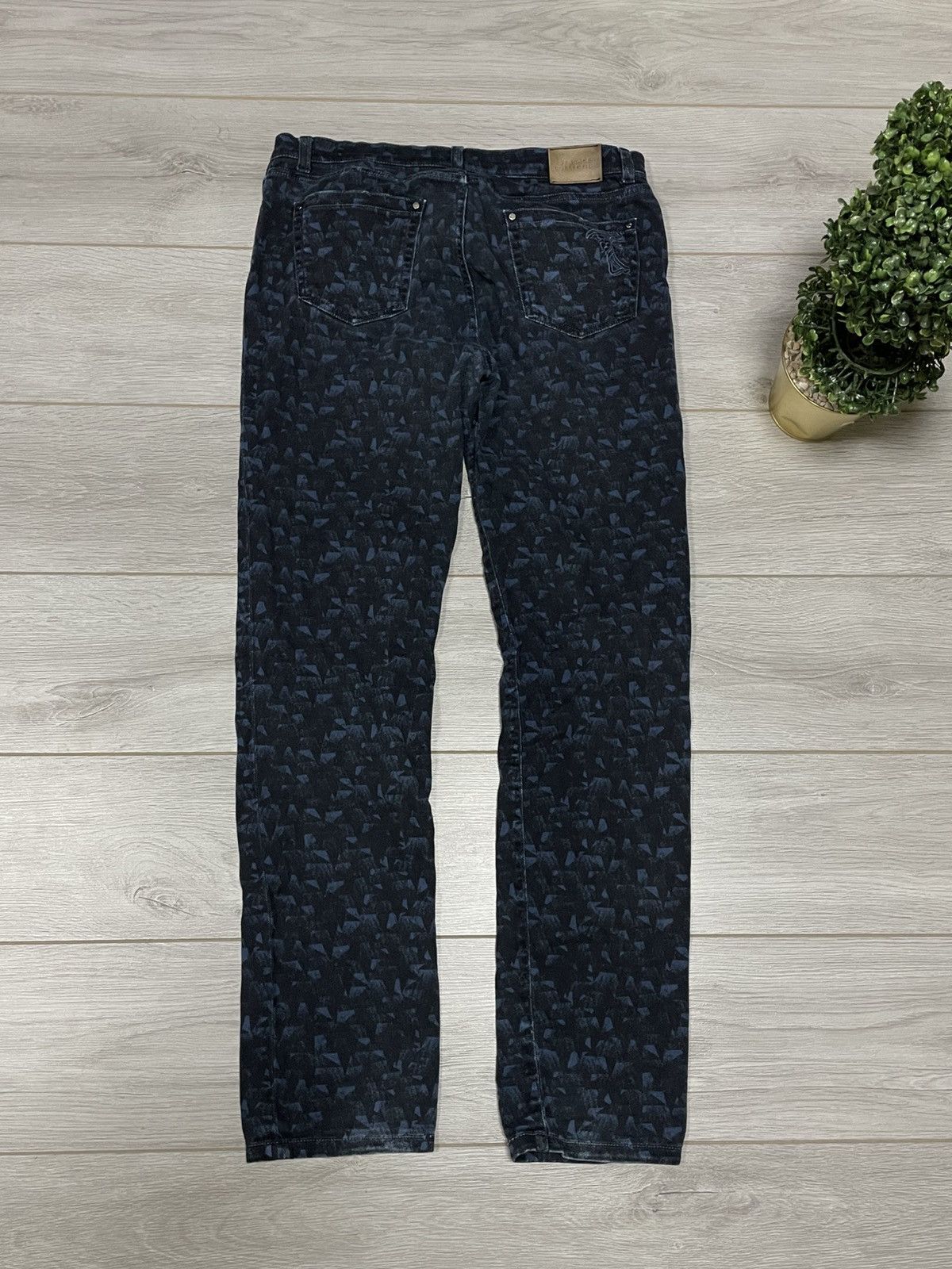 Versace Jeans Couture Versace jeans all over print medusa pattern denim pants Size US 34 / EU 50 - 1 Thumbnail