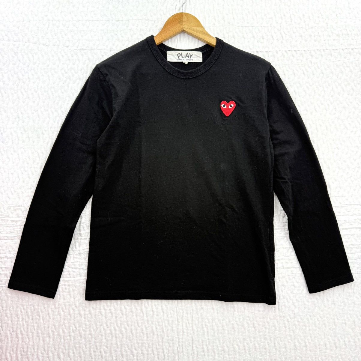 Comme des Garcons PLAY Play Comme des Garcons Long Sleeves Tshirt Size S / US 4 / IT 40 - 1 Thumbnail