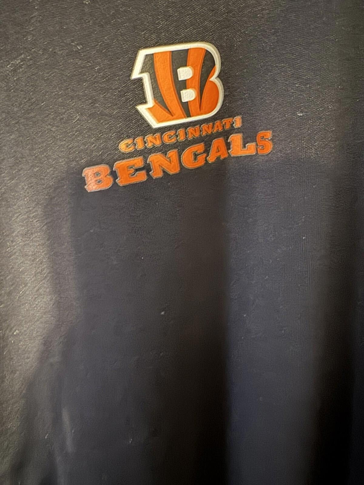Other Cincinnati Bengals Long Sleeve T-Shirt Black Men’s Size L Size US L / EU 52-54 / 3 - 3 Thumbnail
