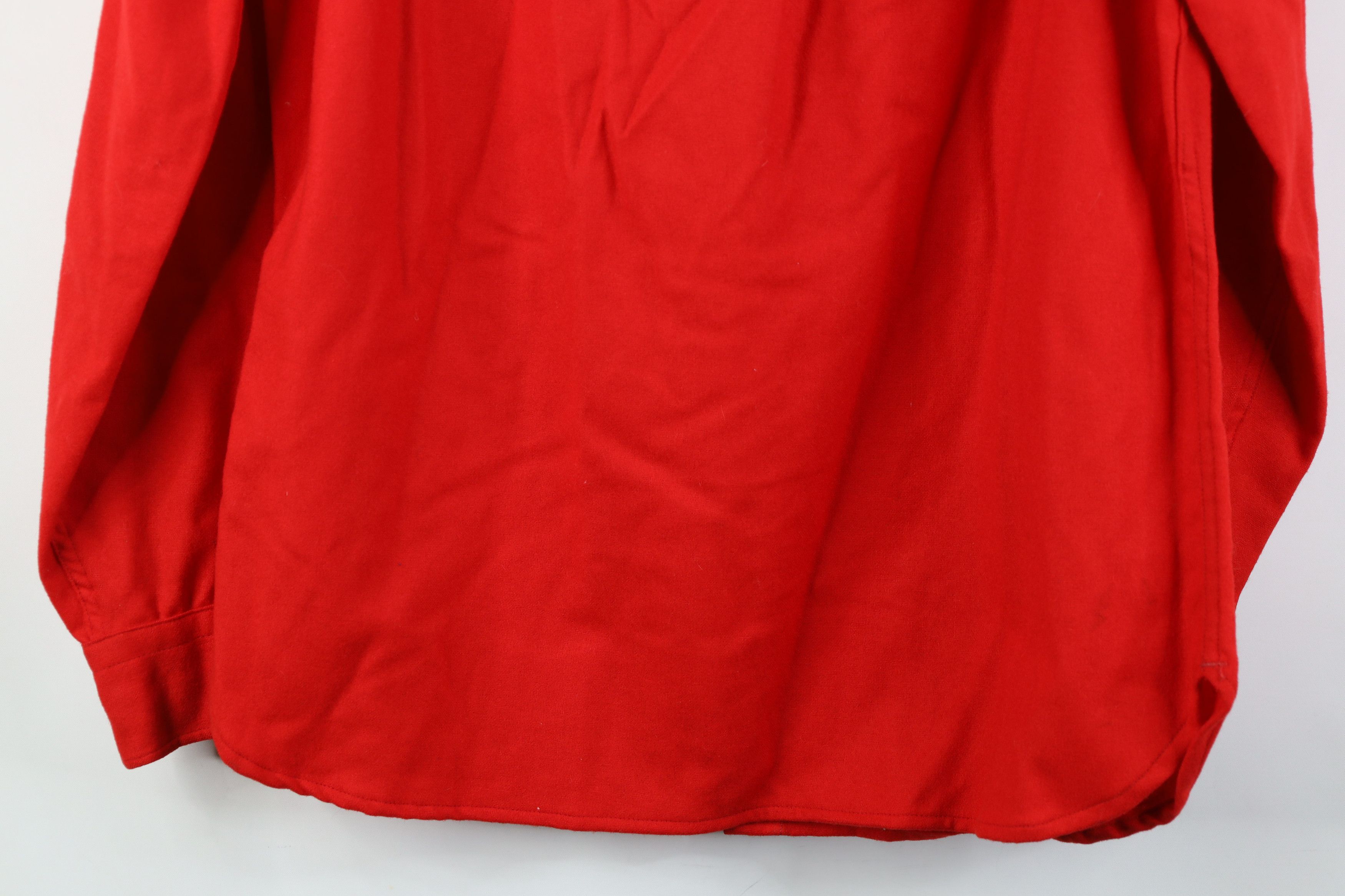 Pendleton Vintage 60s 70s Pendleton Board Button Shirt Red USA Size US M / EU 48-50 / 2 - 15 Thumbnail