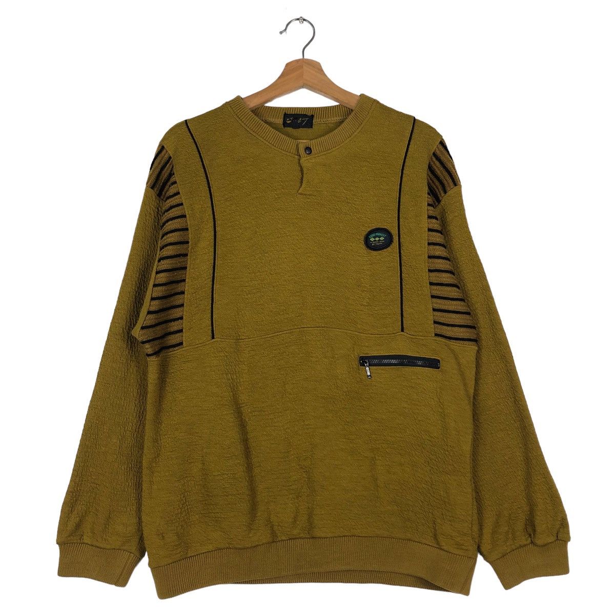 Japanese Brand 🔥Vintage Sweatshirt Dush Run Japan Made Size US L / EU 52-54 / 3 - 1 Thumbnail