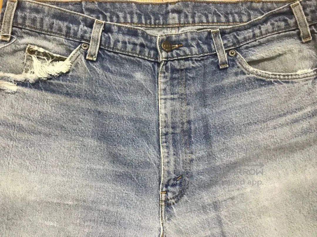 Vintage Vintage 90s Levi's Jeans. Size US 38 / EU 54 - 3 Thumbnail