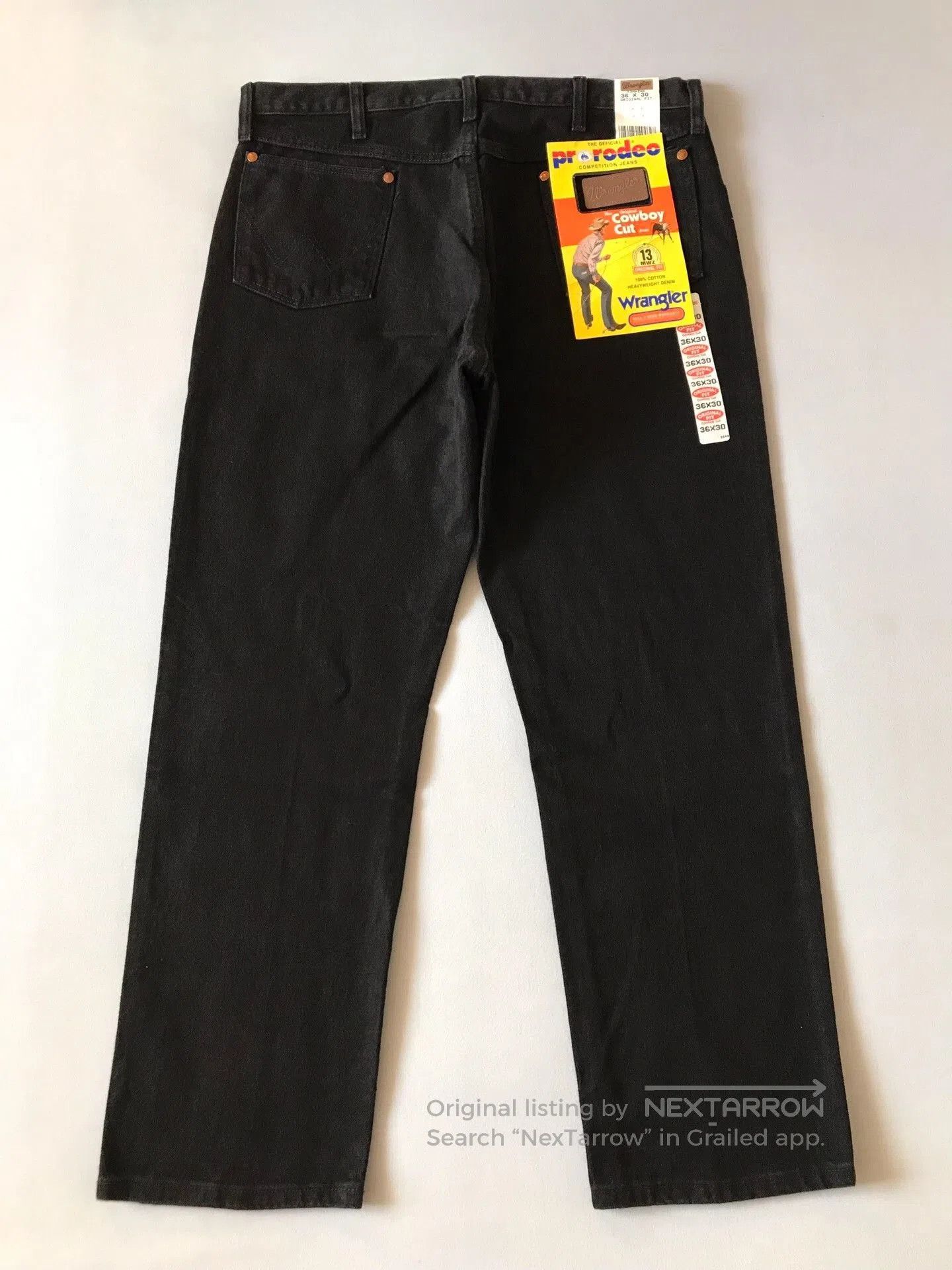 Wrangler Wrangler 13MWZ USA Jeans W36L30. Size US 36 / EU 52 - 3 Thumbnail