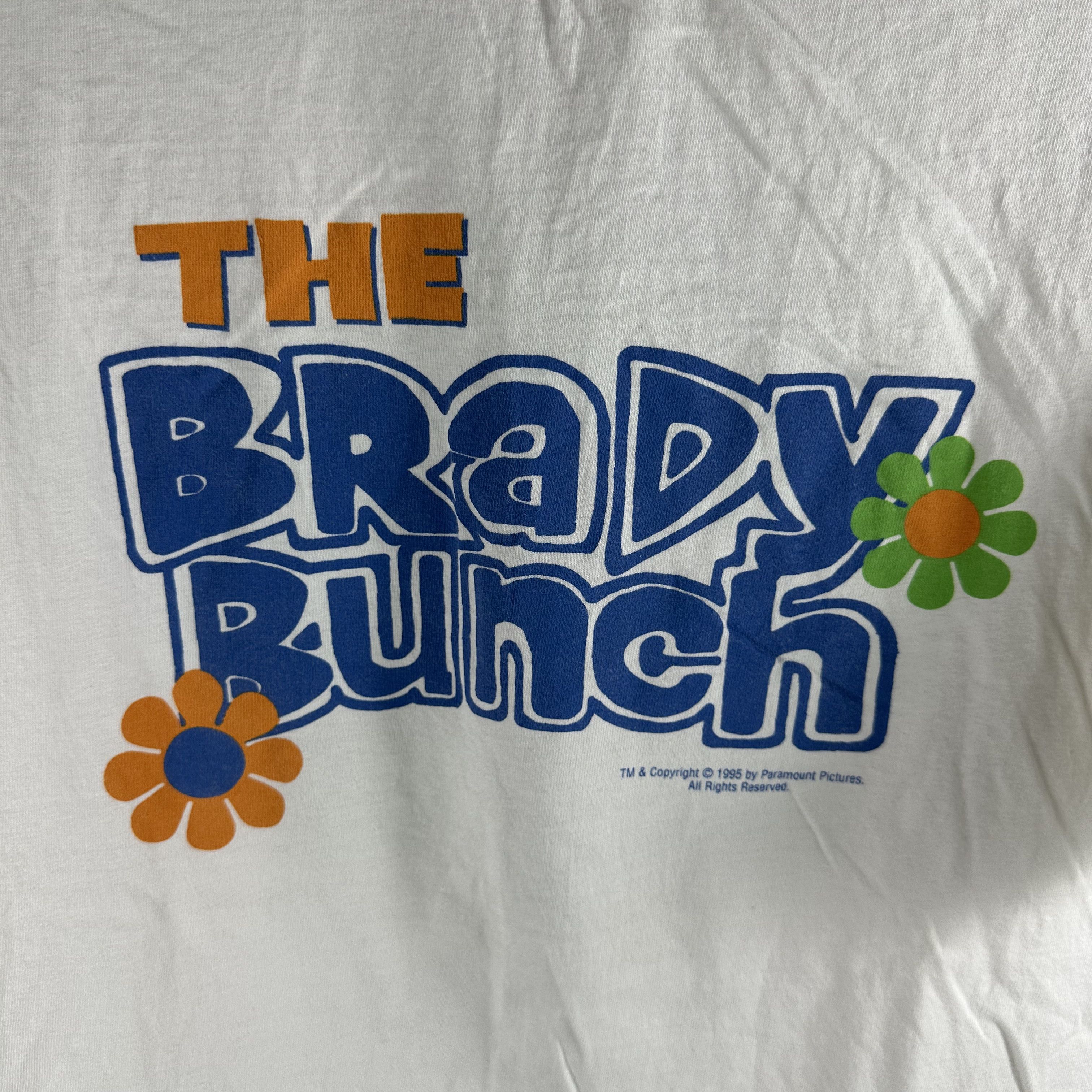 Vintage ​Vintage 1995 The Brady Bunch Movie Promo T-shirt Size US XL / EU 56 / 4 - 2 Thumbnail