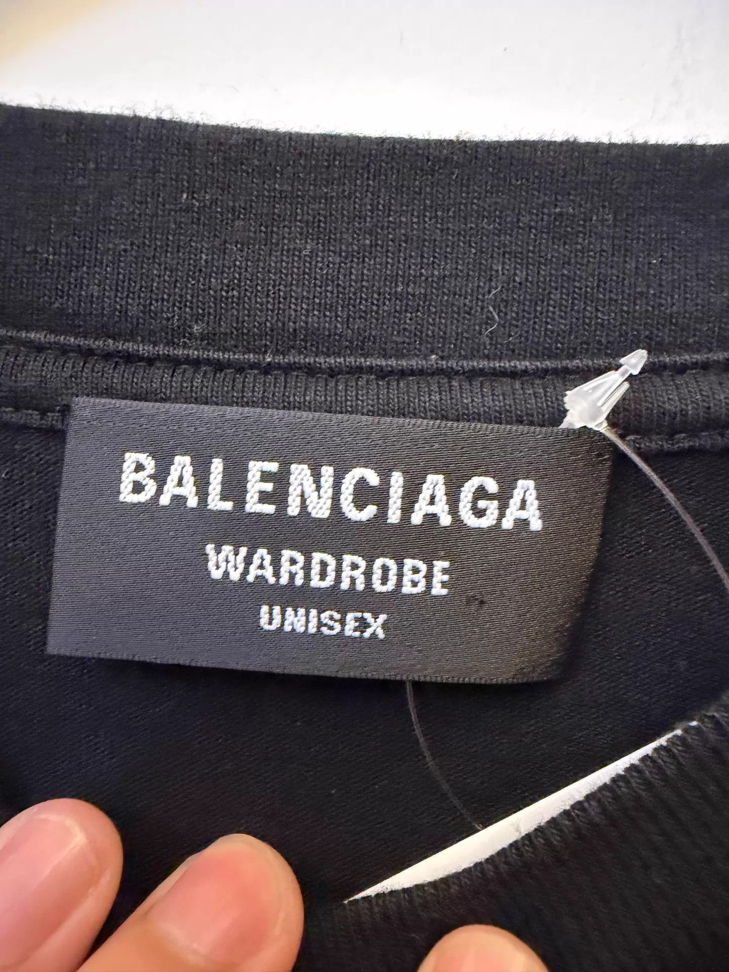 Balenciaga Balenciaga Mosaic BB Logo Black T-Shirt Women's M Size M / US 6-8 / IT 42-44 - 2 Thumbnail