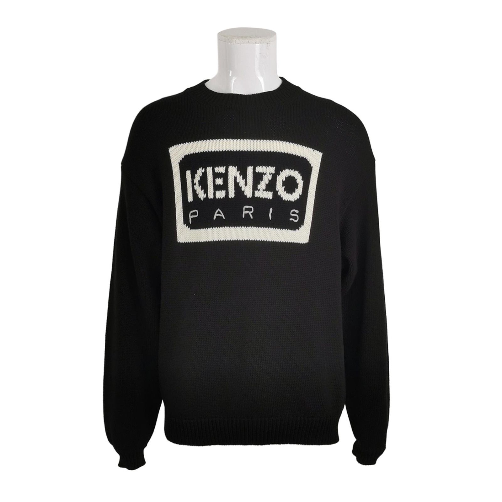 Kenzo Kenzo Logo Cotton Blend Sweater Size L Size US L / EU 52-54 / 3 - 1 Thumbnail