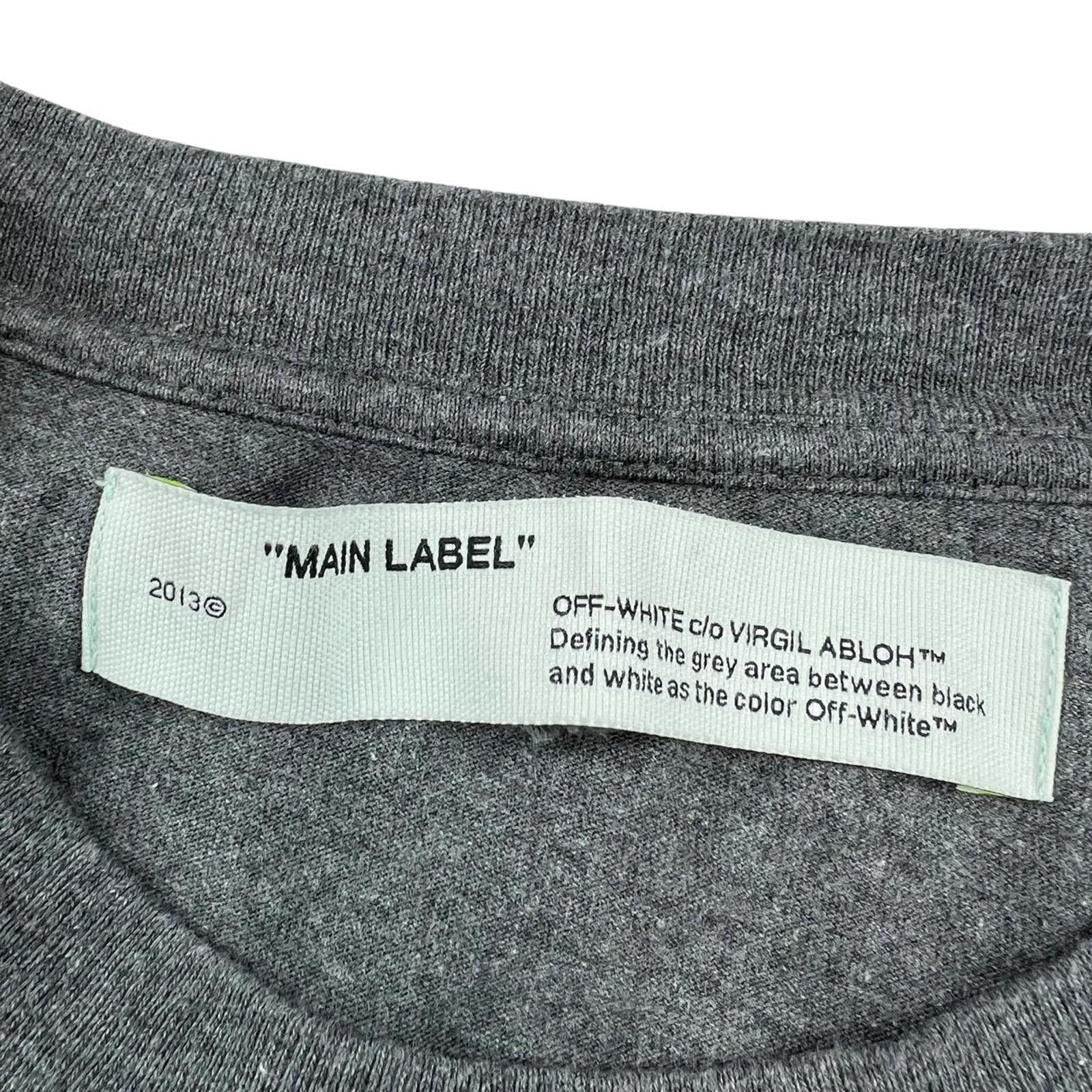Off-White Off-White Cutout Arrows T Shirt Grey Size US XL / EU 56 / 4 - 4 Thumbnail