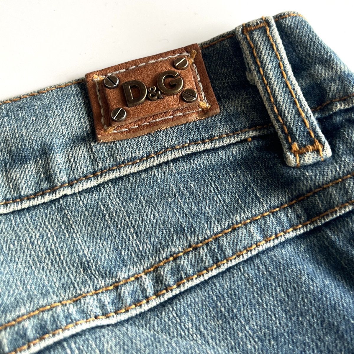 Other D&G Low Waist Studded Stretch Jeans Size 26" / US 2 / IT 38 - 11 Thumbnail