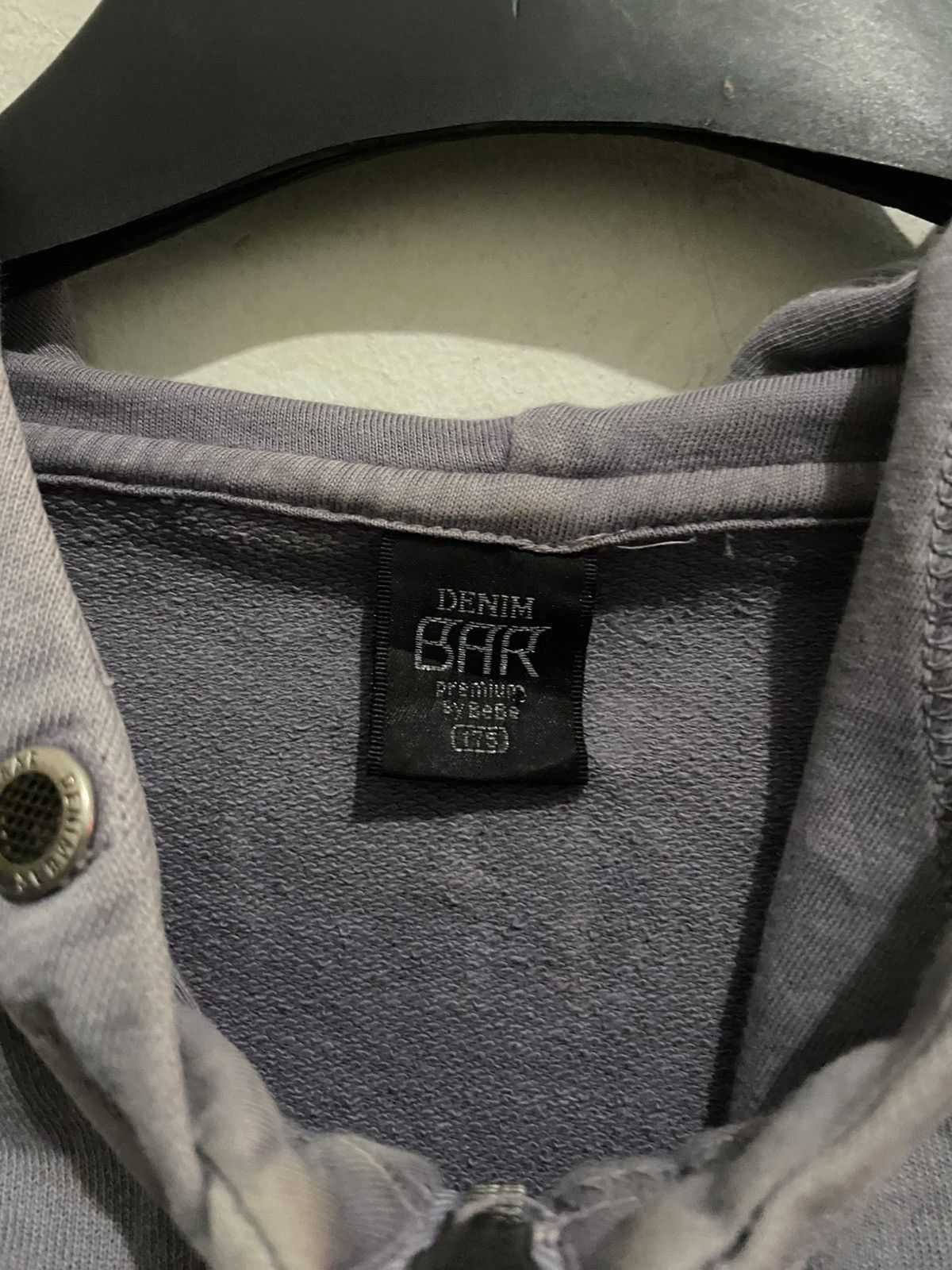 Japanese Brand Denim Bar Y2K Zip Up Hodie Size US M / EU 48-50 / 2 - 5 Thumbnail