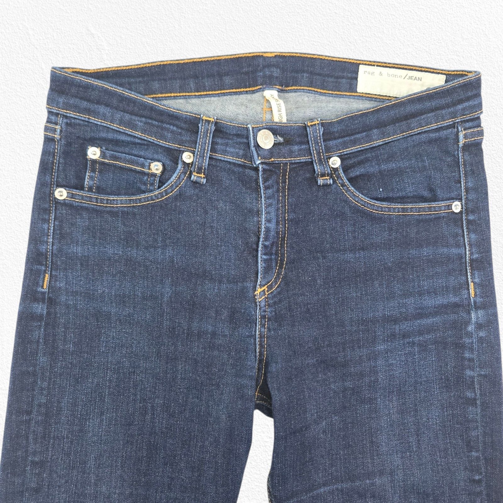 Rag & Bone Rag & Bone USA High Rise Skinny Jeans Size 29 Size 29" - 9 Thumbnail
