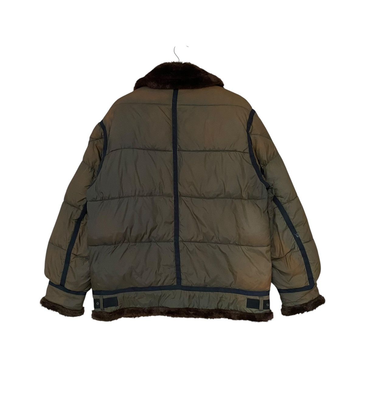 Vintage Vintage PRMS B3 Hybrid Puffer Jacket 1990s Size US L / EU 52-54 / 3 - 2 Thumbnail