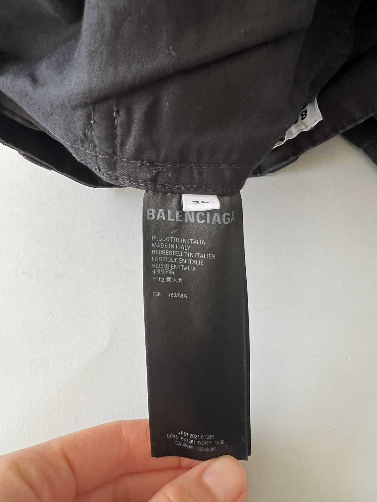 Balenciaga Balenciaga Baggy Cargo Pants Size US 30 / EU 46 - 13 Thumbnail