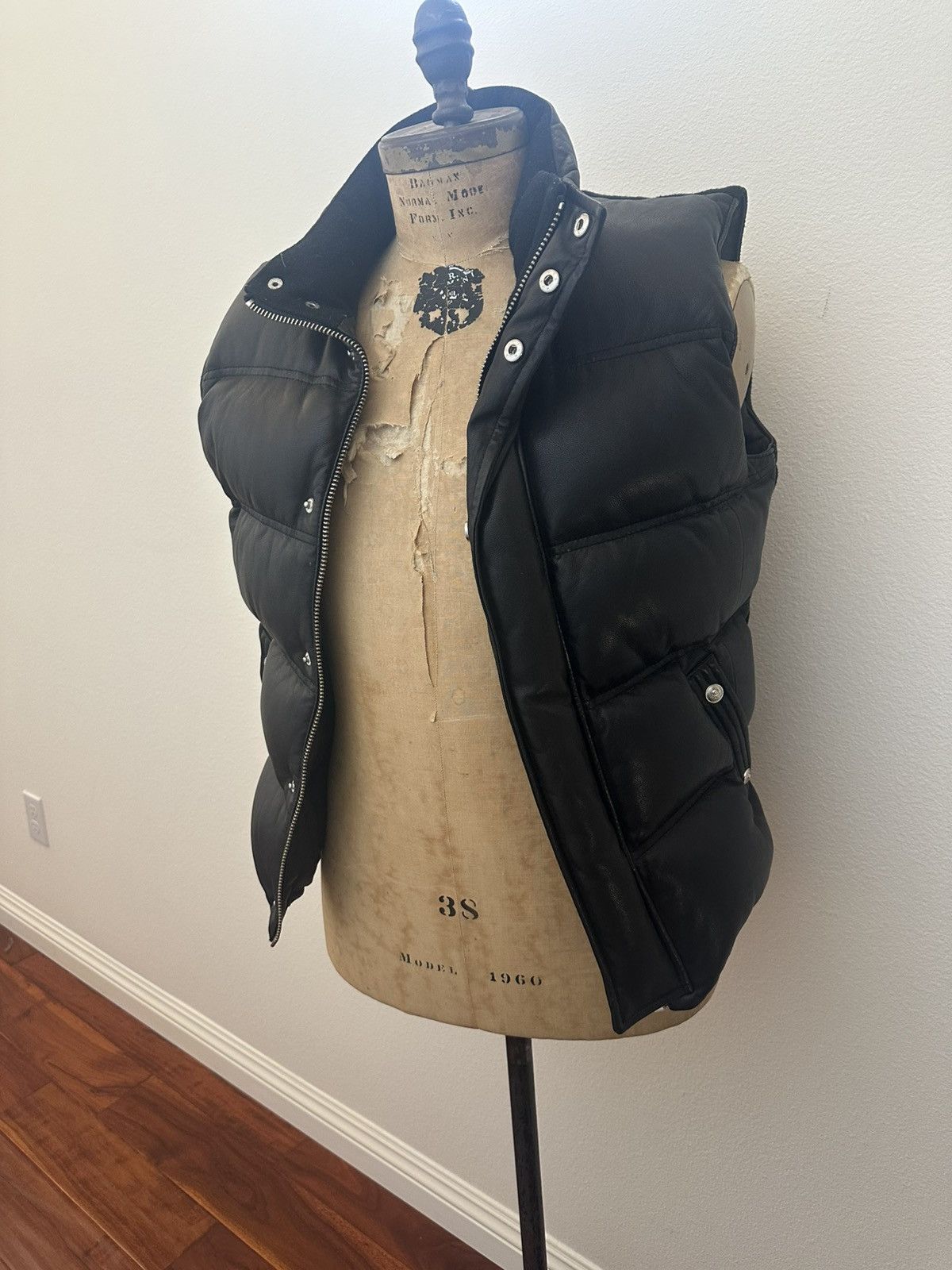 The Kooples The Kooples black lamb leather sleeveless jacket vest Size US M / EU 48-50 / 2 - 1 Thumbnail