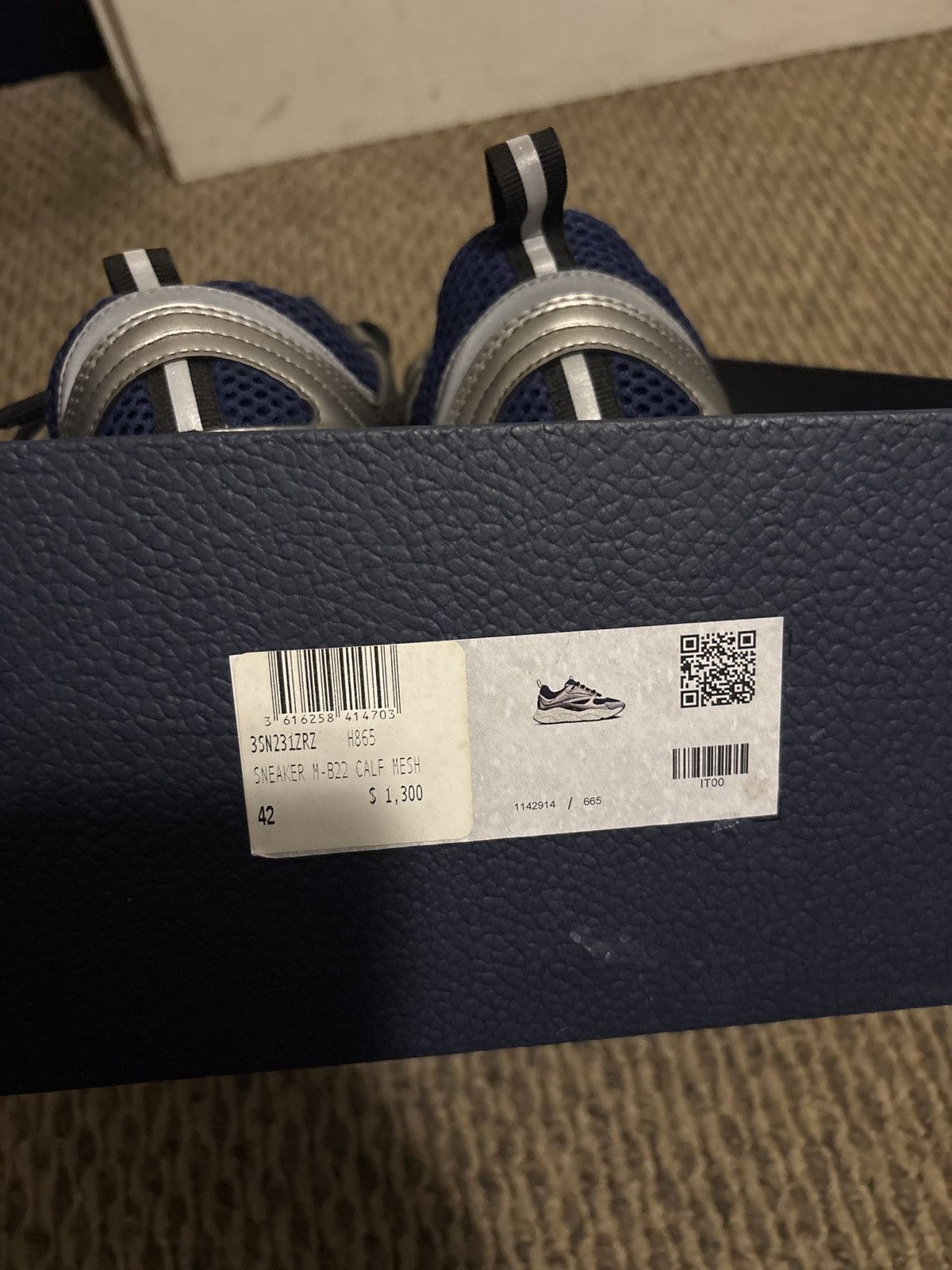 Dior B22 Calf Mesh Size US 9 / EU 42 - 8 Thumbnail