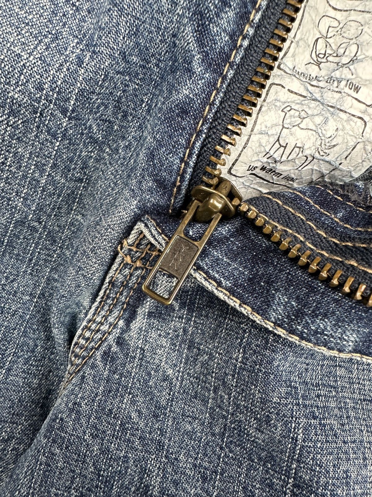 Ecko Unltd. ECKO UNLTD. Big Logo Baggy Distressed Cargo Jeans Pants Size US 34 / EU 50 - 13 Thumbnail
