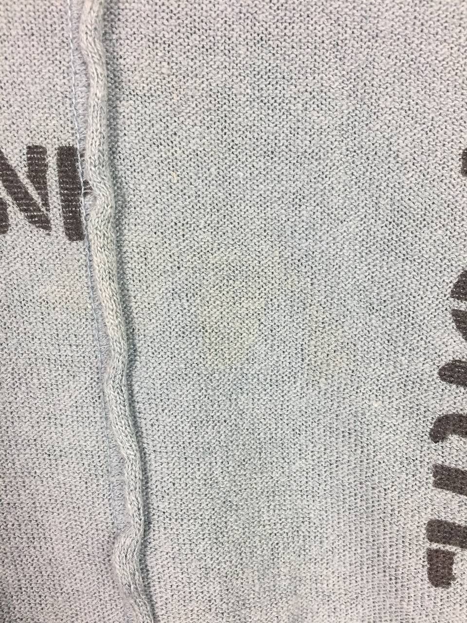 Japanese Brand Intellection Light Blue Short Sleeve Mock Neck Knit Tee Size S / US 4 / IT 40 - 4 Thumbnail