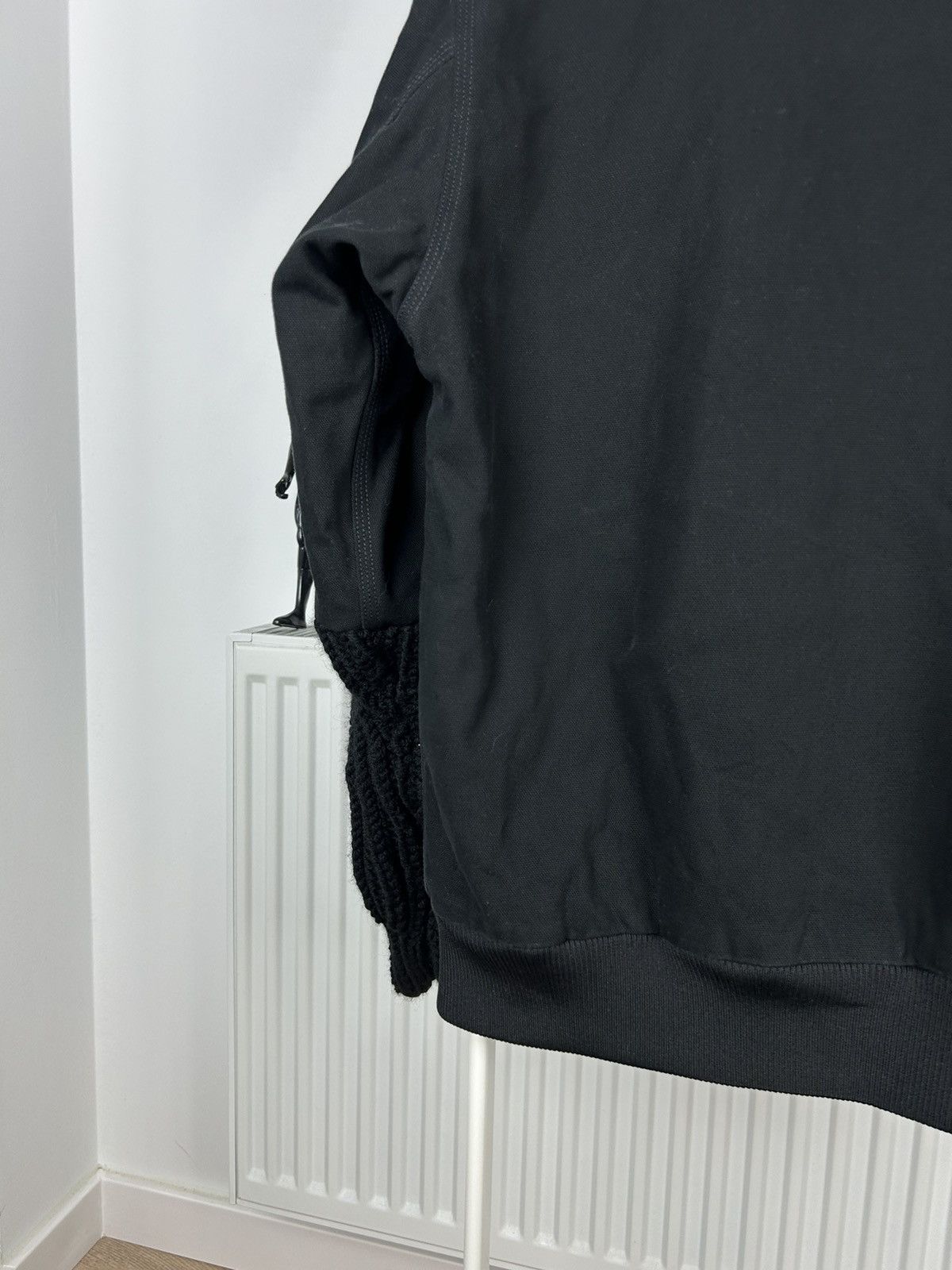 Carhartt × Vintage CARHARTT VINTAGE ACTIVE DETROIT BLACK JACKET FADED Size US L / EU 52-54 / 3 - 12 Thumbnail