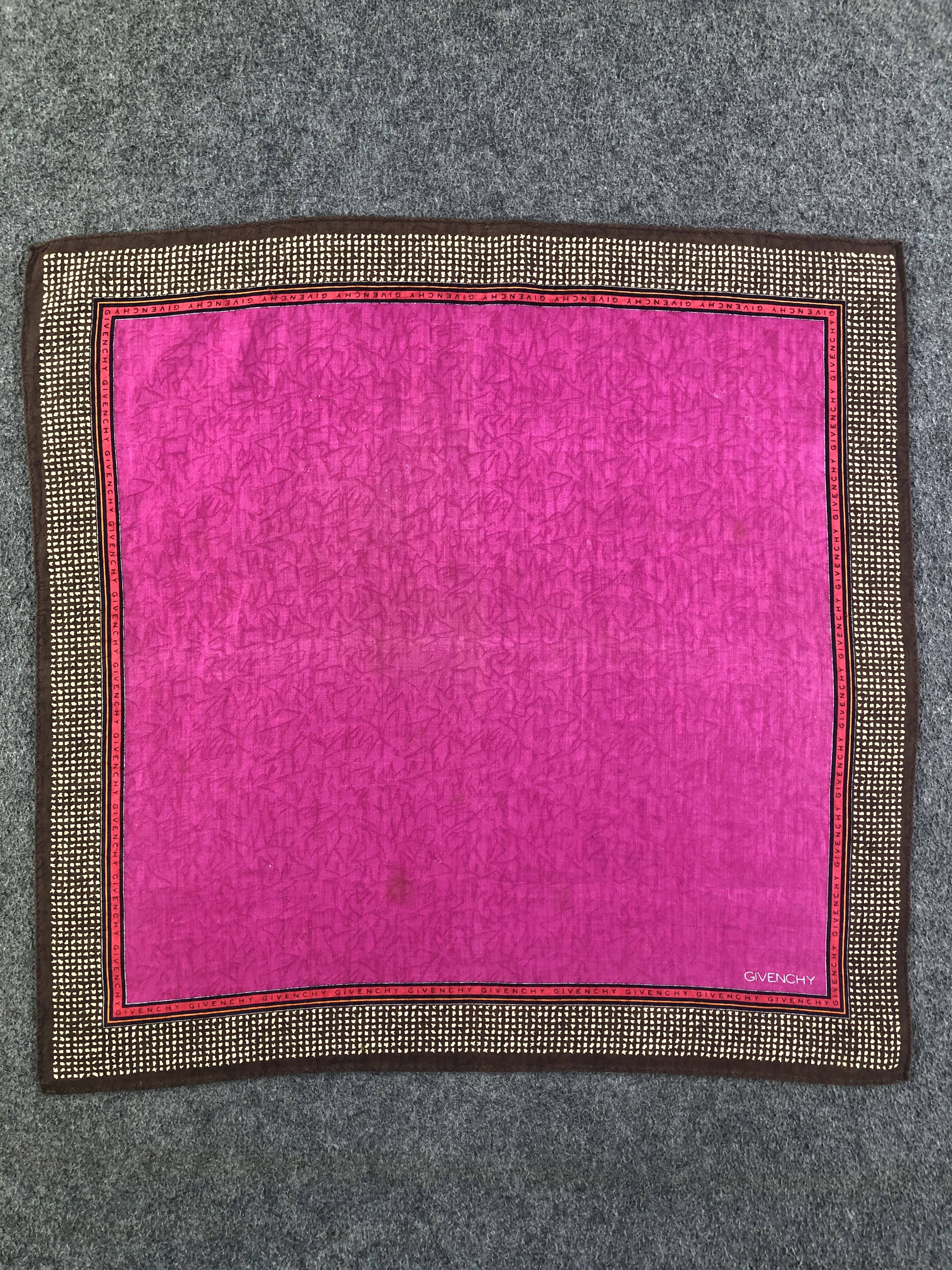 Vintage Givenchy Handkerchief / Bandana / Neckerchief Size ONE SIZE - 3 Thumbnail