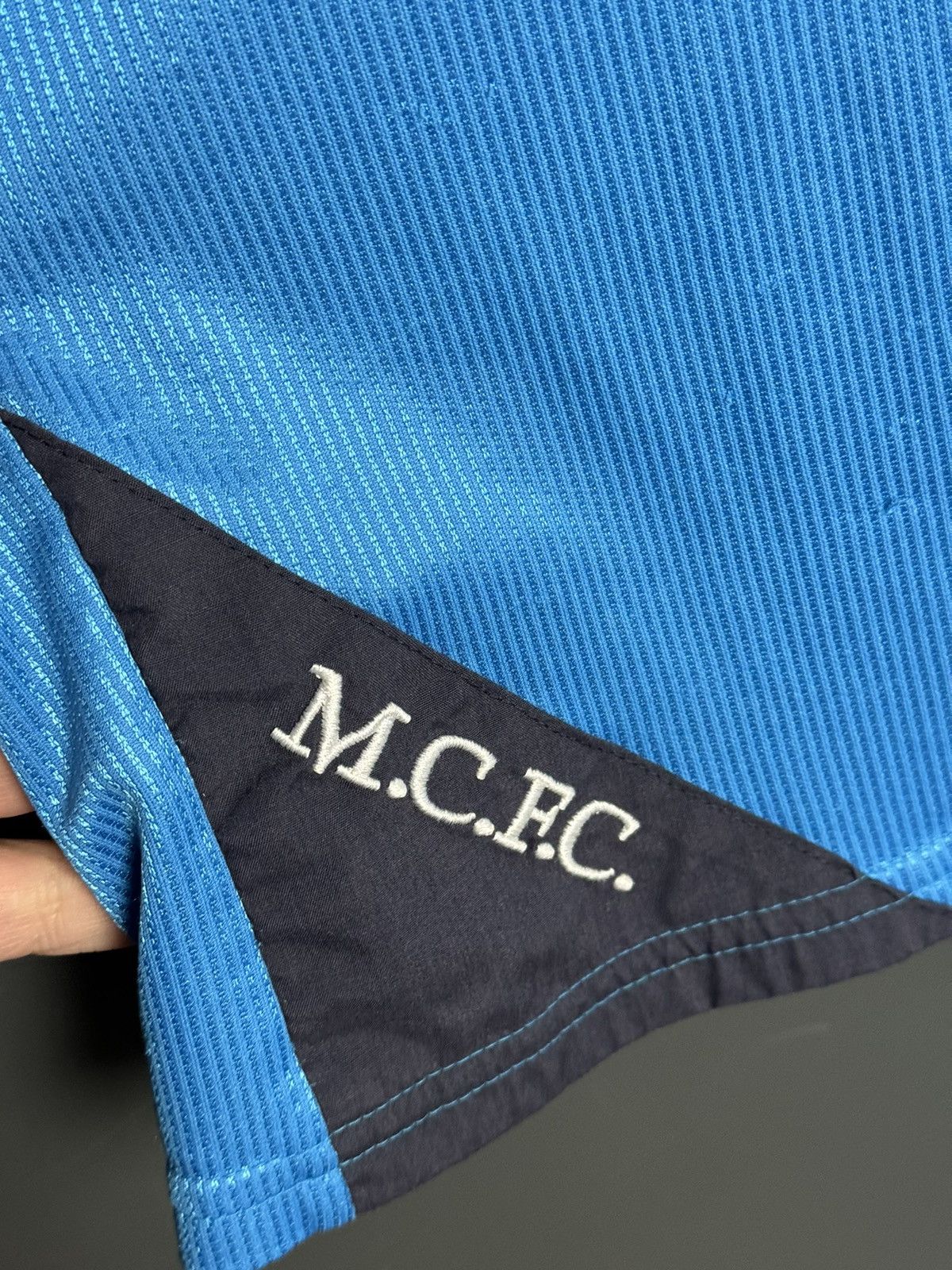 Le Coq Sportif Manchester City 99/01 Home Football Jersey Size US M / EU 48-50 / 2 - 4 Thumbnail