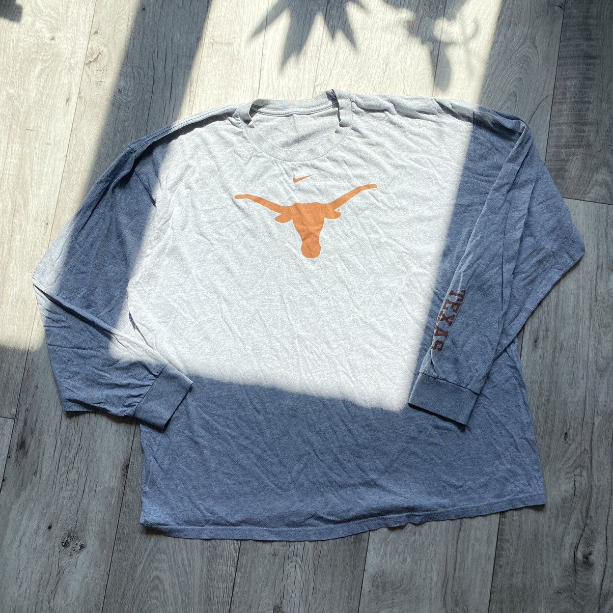Nike NIKE Y2K CENTRAL SWOOSH BULL TEXAS LONG SLEEVE TEE Size US XL / EU 56 / 4 - 1 Thumbnail
