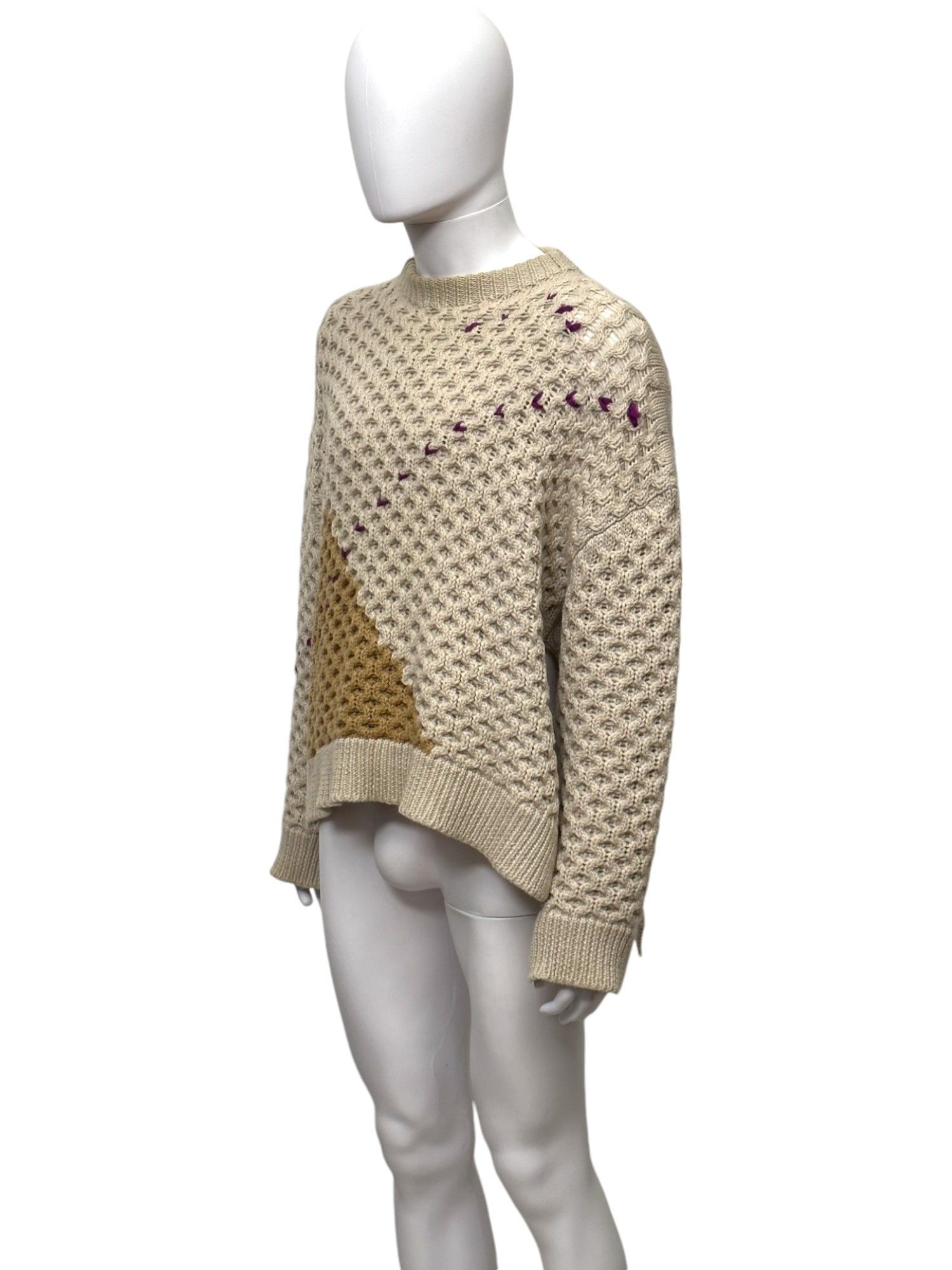 Raf Simons AW2018 Argyle Sweater Size US S / EU 44-46 / 1 - 3 Thumbnail