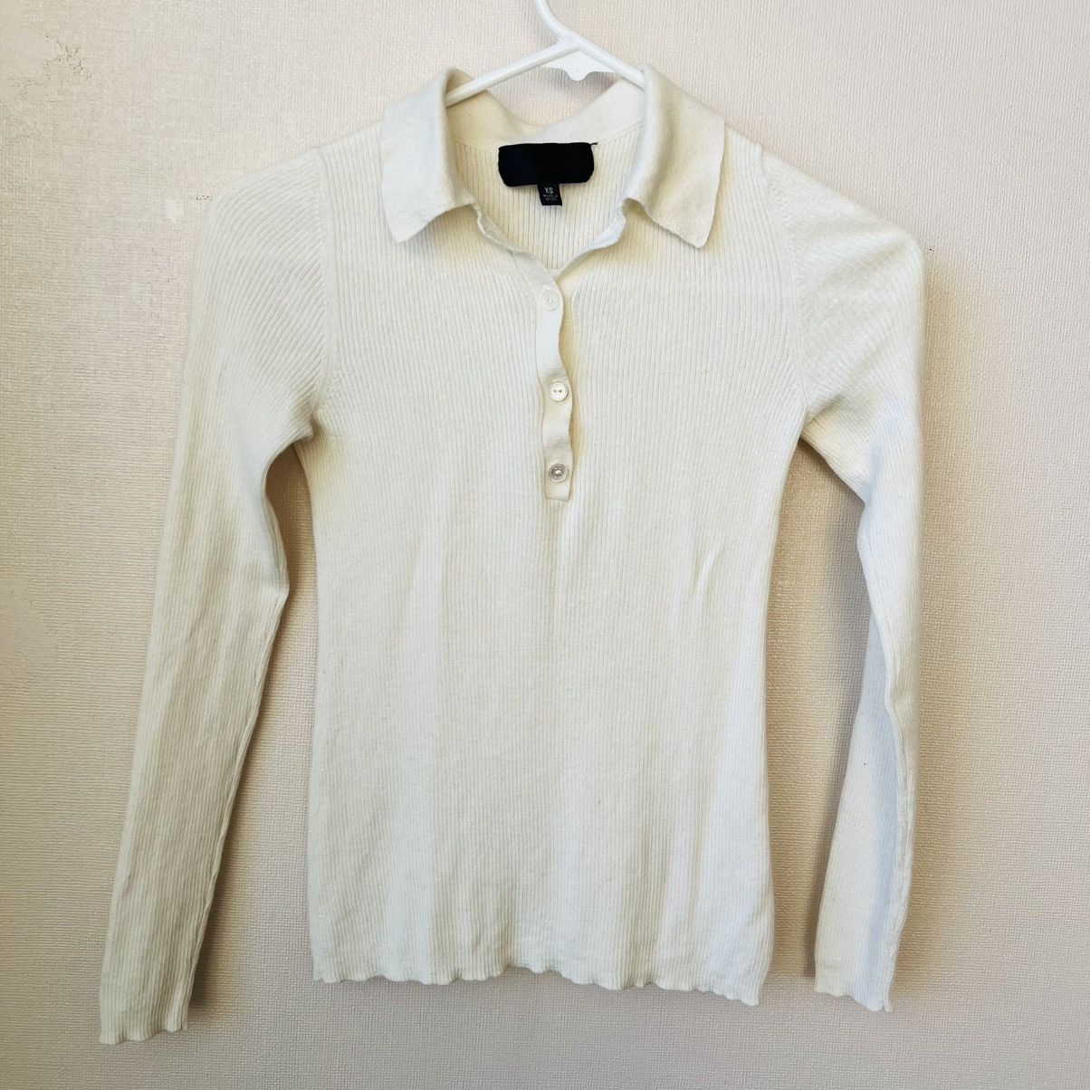 Nili Lotan Nili Lotan Collared Sweater XS Wool Blend Luxe Pullover Size XS / US 0-2 / IT 36-38 - 8 Thumbnail