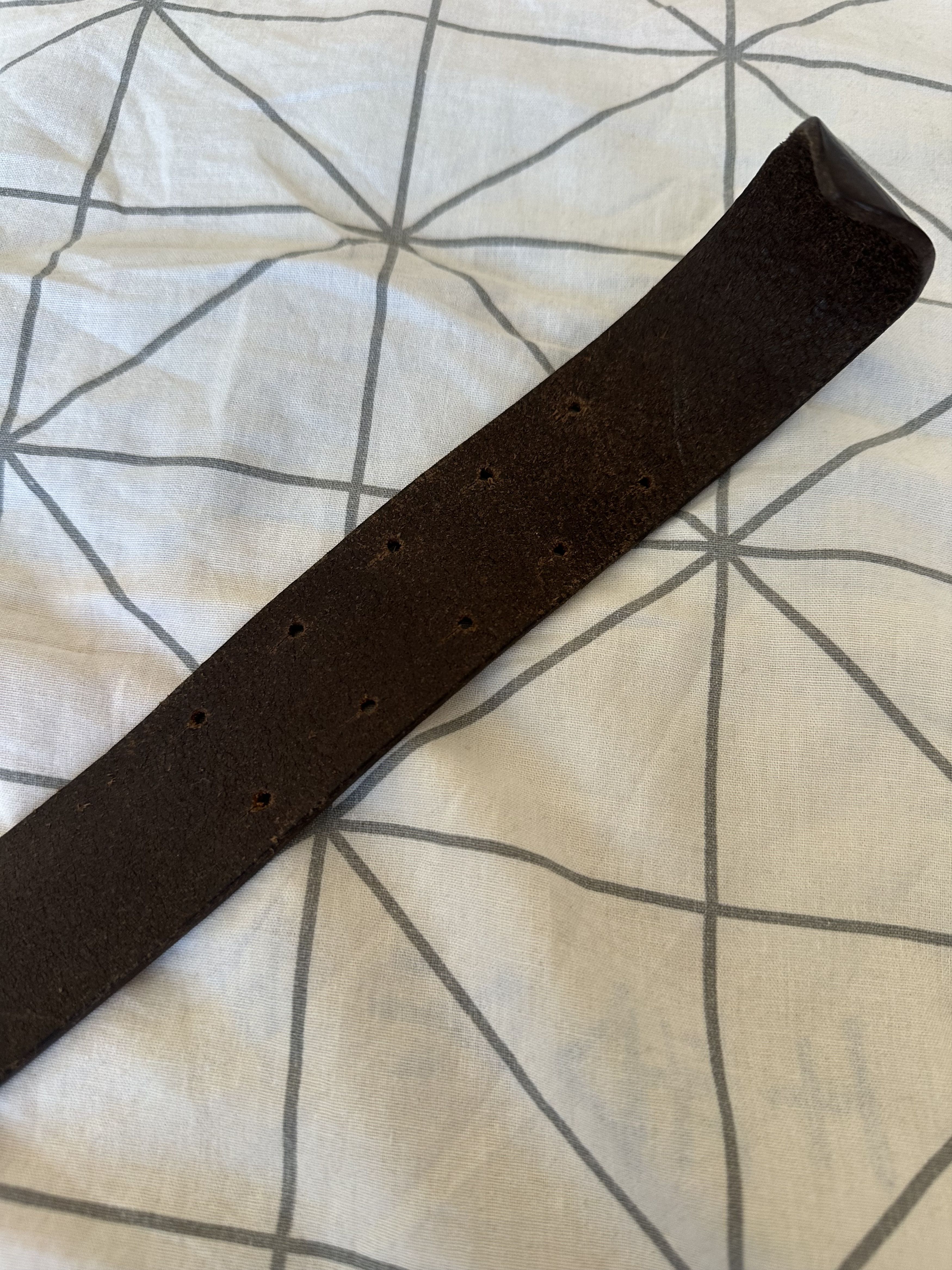 Just Cavalli Just Cavalli Vintage Logo Brown Leather Belt Size ONE SIZE - 10 Thumbnail