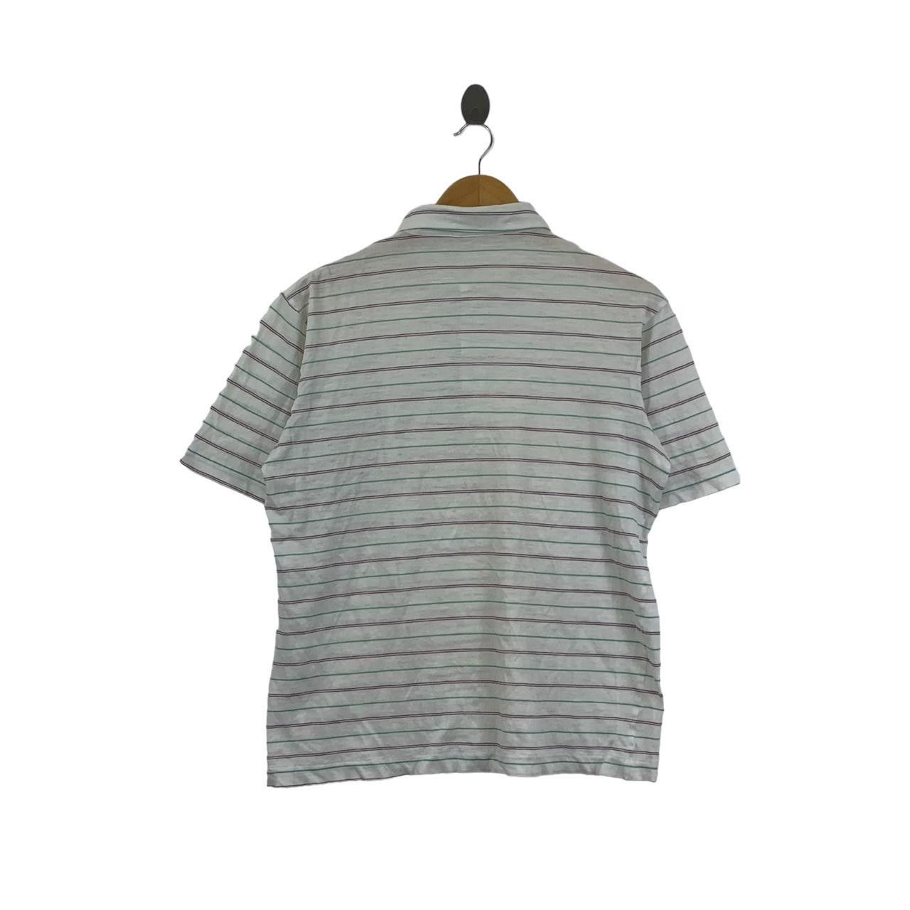 Pierre Balmain Vintage PIERRE BALMAIN PARIS Embossed Pocket Polo Tee Size L / US 10 / IT 46 - 4 Thumbnail