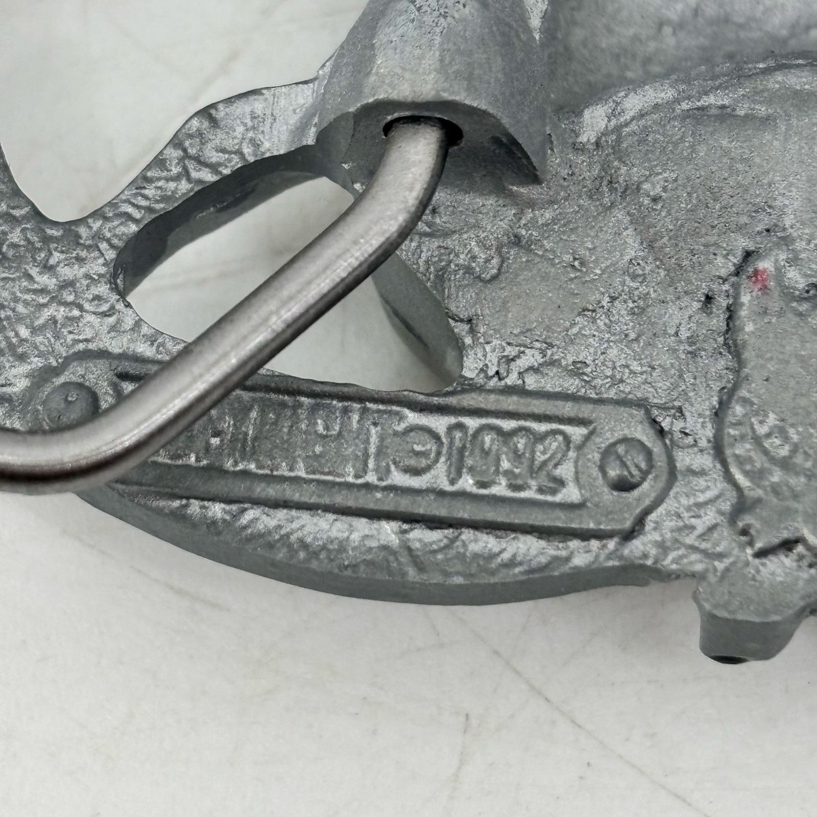 Vintage Great American Buckle Co. Horse & Horseshoe Belt Buckle Size ONE SIZE - 3 Thumbnail
