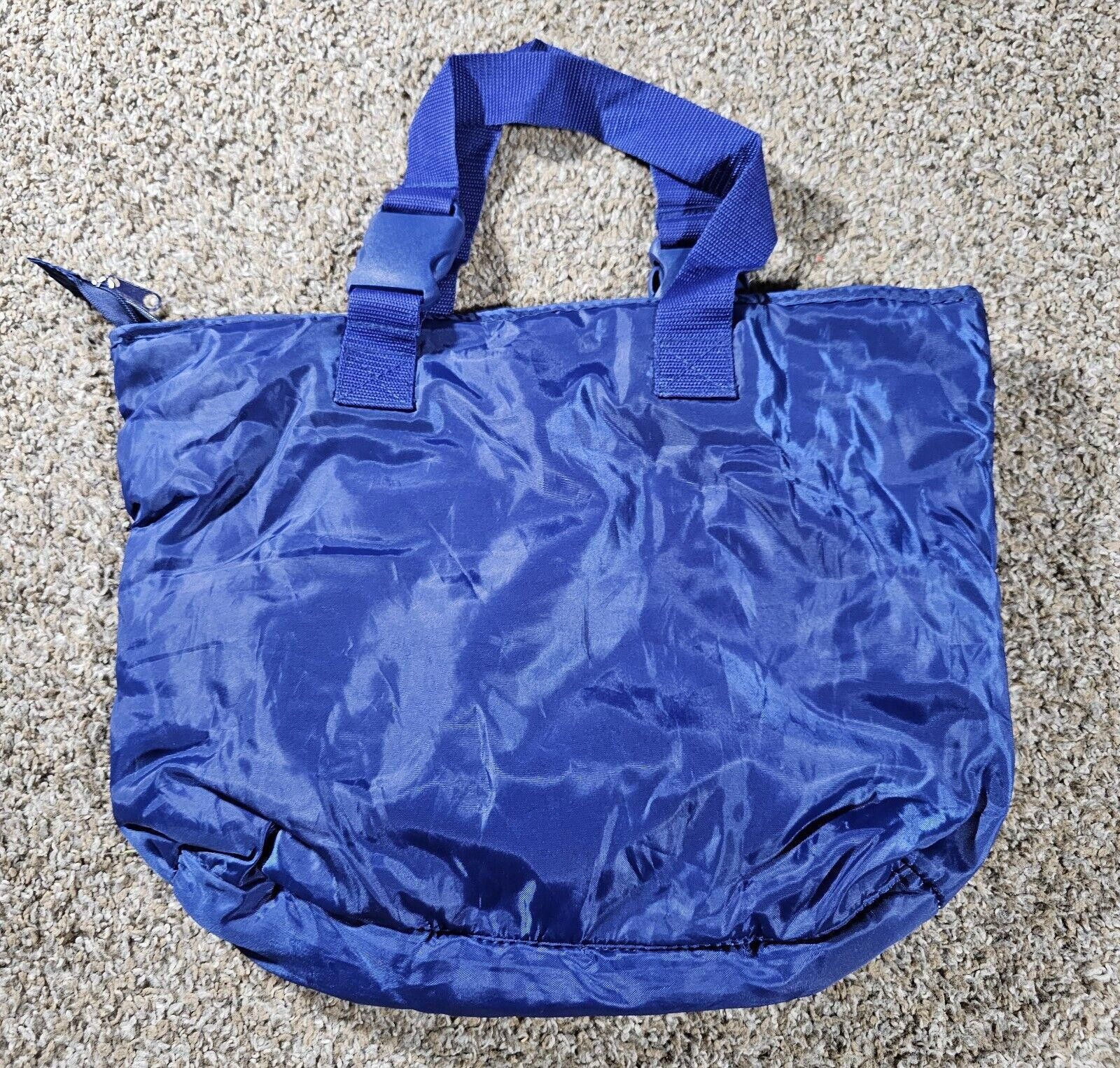 Designer the birthing inn small blue tote bag Zippered Size ONE SIZE - 4 Thumbnail