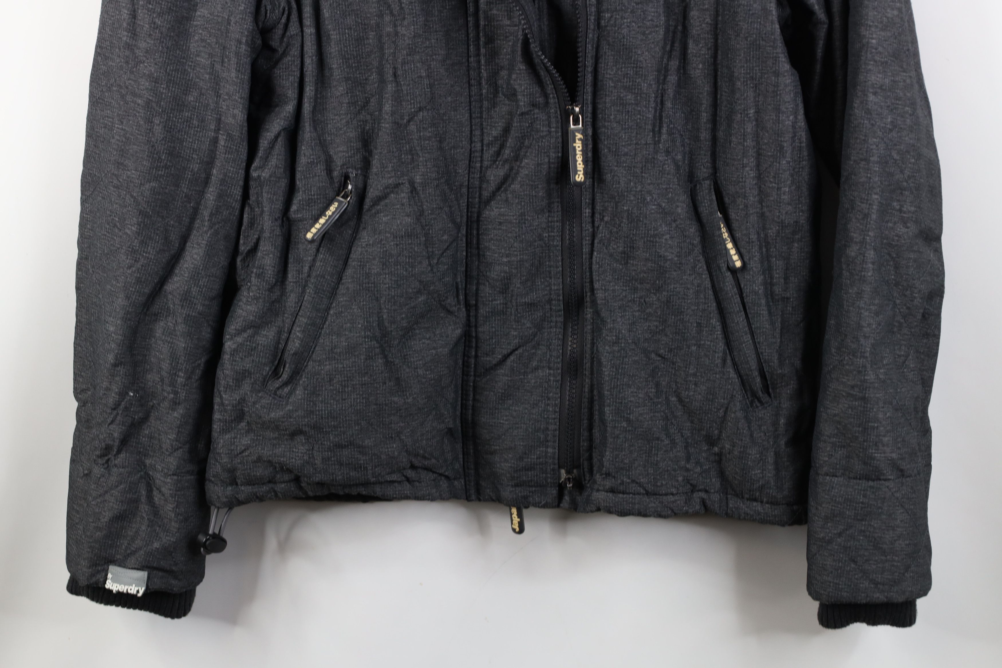 Superdry Superdry Japan Quilted Windcheater Full Zip Jacket Chambray Size US S / EU 44-46 / 1 - 3 Thumbnail