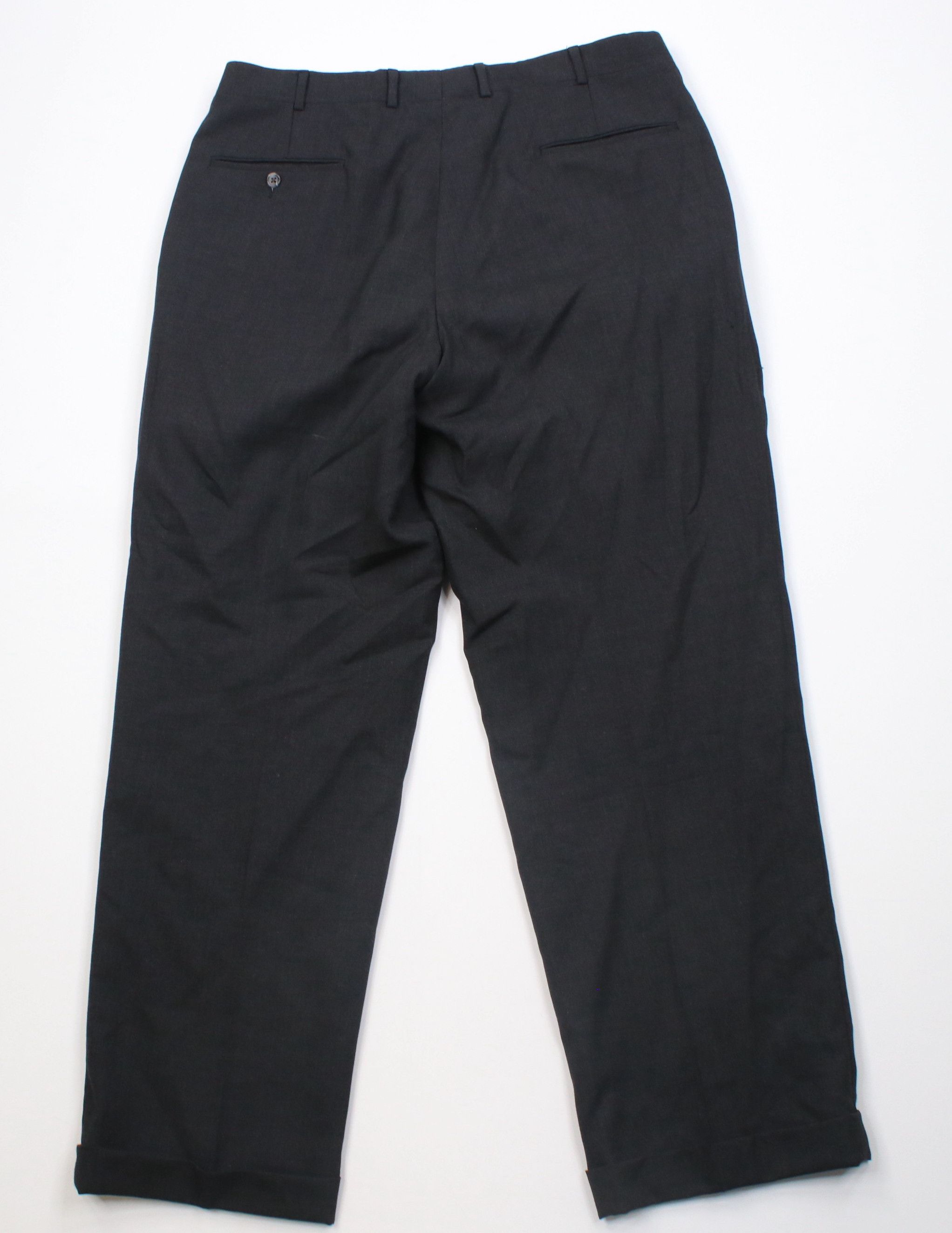 Brooks Brothers Vintage 70s Brooks Brothers Wide Leg Chino Pants Gray Size US 36 / EU 52 - 9 Thumbnail