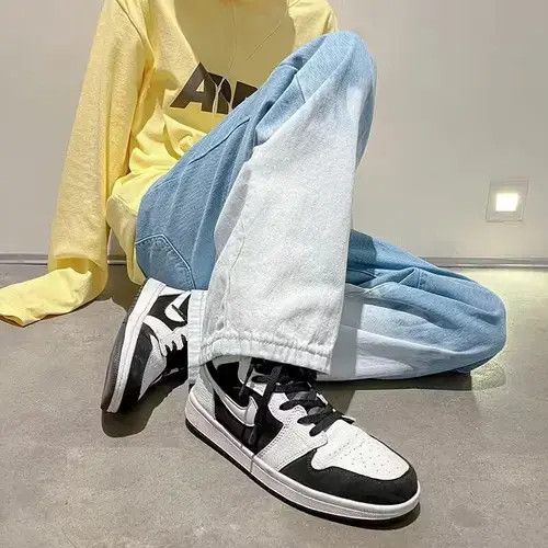 Other Wide-leg Fashion Casual Retro Gradient Baggy Jeans Size US 29 - 3 Thumbnail