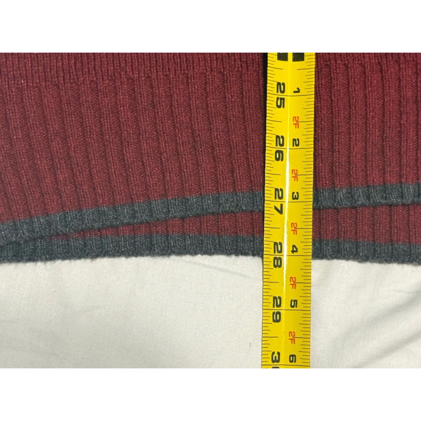 Nike ACG VINTAGE Nike ACG Sweater Shirt Men's Large Mock Neck 1/4 Zip LambsWool Red 2000s Y2K Mens Size US L / EU 52-54 / 3 - 3 Thumbnail