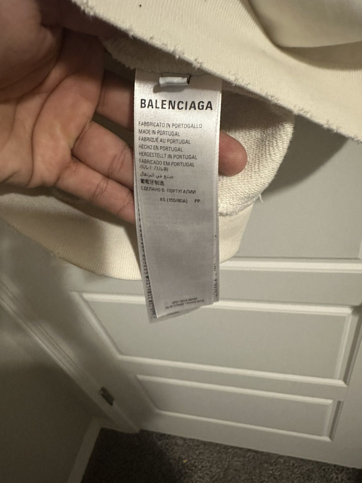 Balenciaga Balenciaga Never been done before hoodie Size US S / EU 44-46 / 1 - 4 Thumbnail
