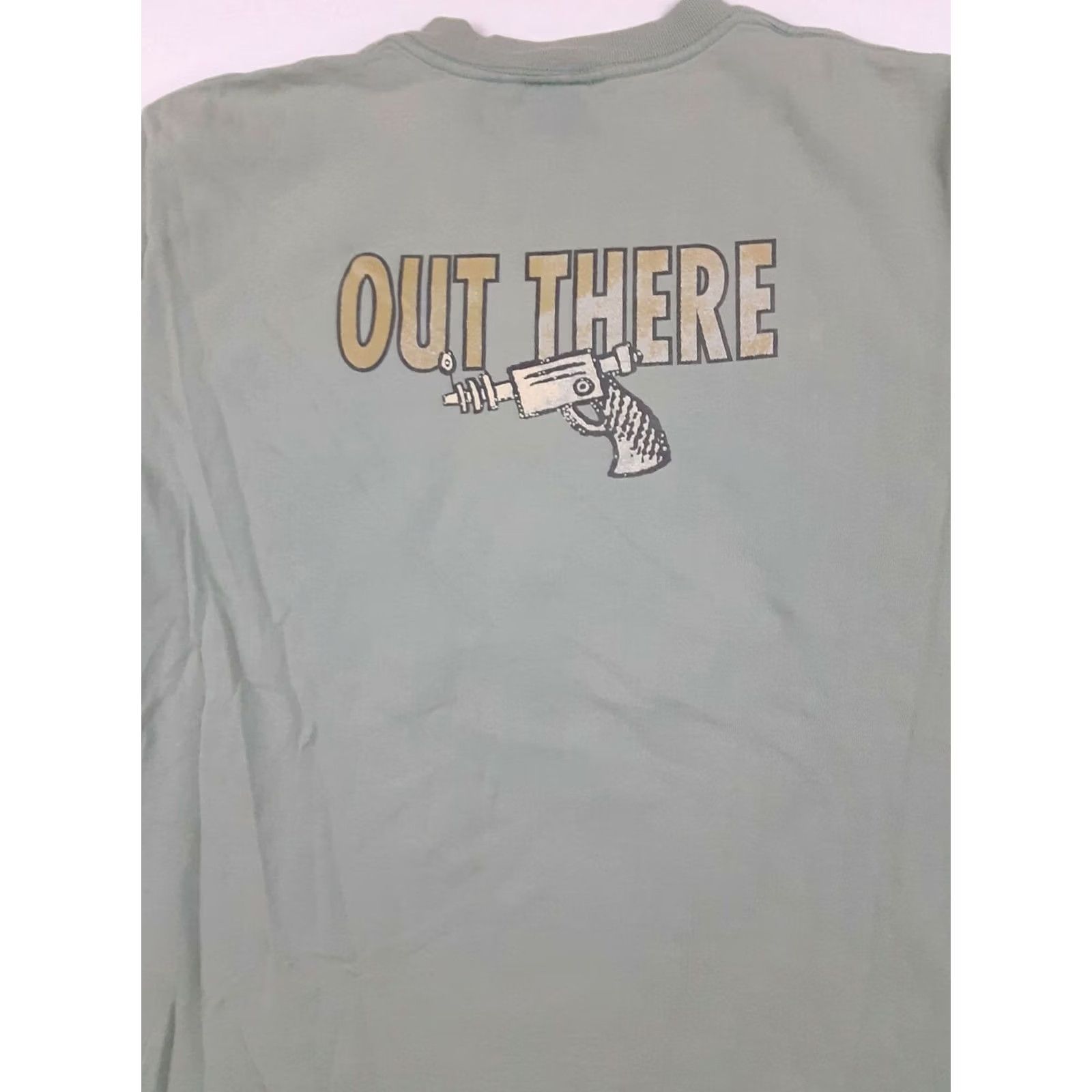 Vintage Marvin the Martian Lite Green Warner Brothers 1991 single stitch LG Shirt Size US L / EU 52-54 / 3 - 3 Thumbnail