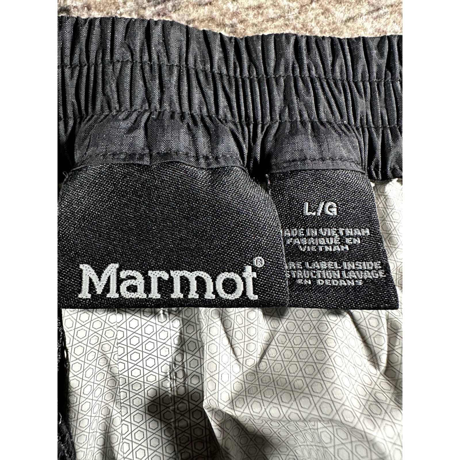 Marmot Marmot Precip Black Waterproof Rain Pants Mens Large Size US 32 / EU 48 - 9 Thumbnail