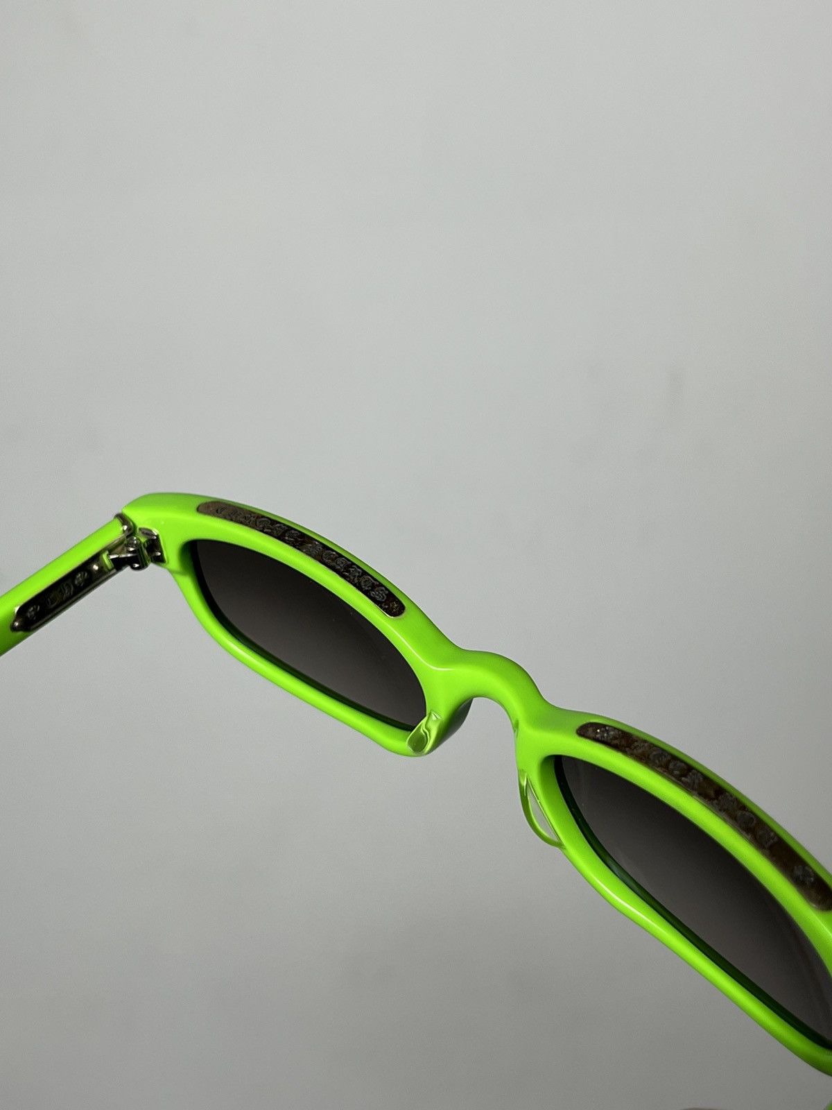 Chrome Hearts 🔥CROME HEARTS LOWRIDER 925 SILVER LIME SUNGLASSES JAPAN Size ONE SIZE - 10 Thumbnail