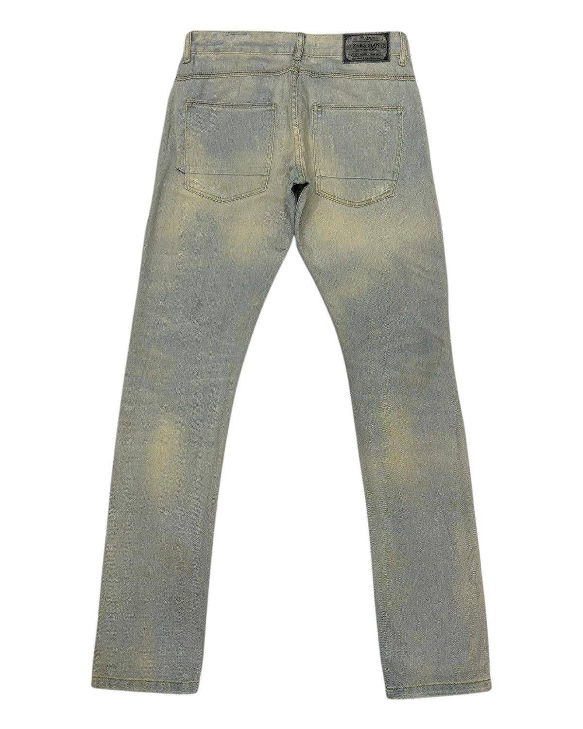 Kapital × Zara ZARA JEANS MUD WASH DISTRESSED DENIM Size US 30 / EU 46 - 9 Thumbnail