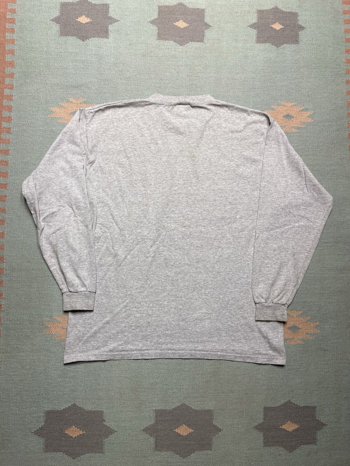 Puma × Vintage VTG t shirt blank heather gray plain Pluma made in USA large Size US L / EU 52-54 / 3 - 7 Thumbnail