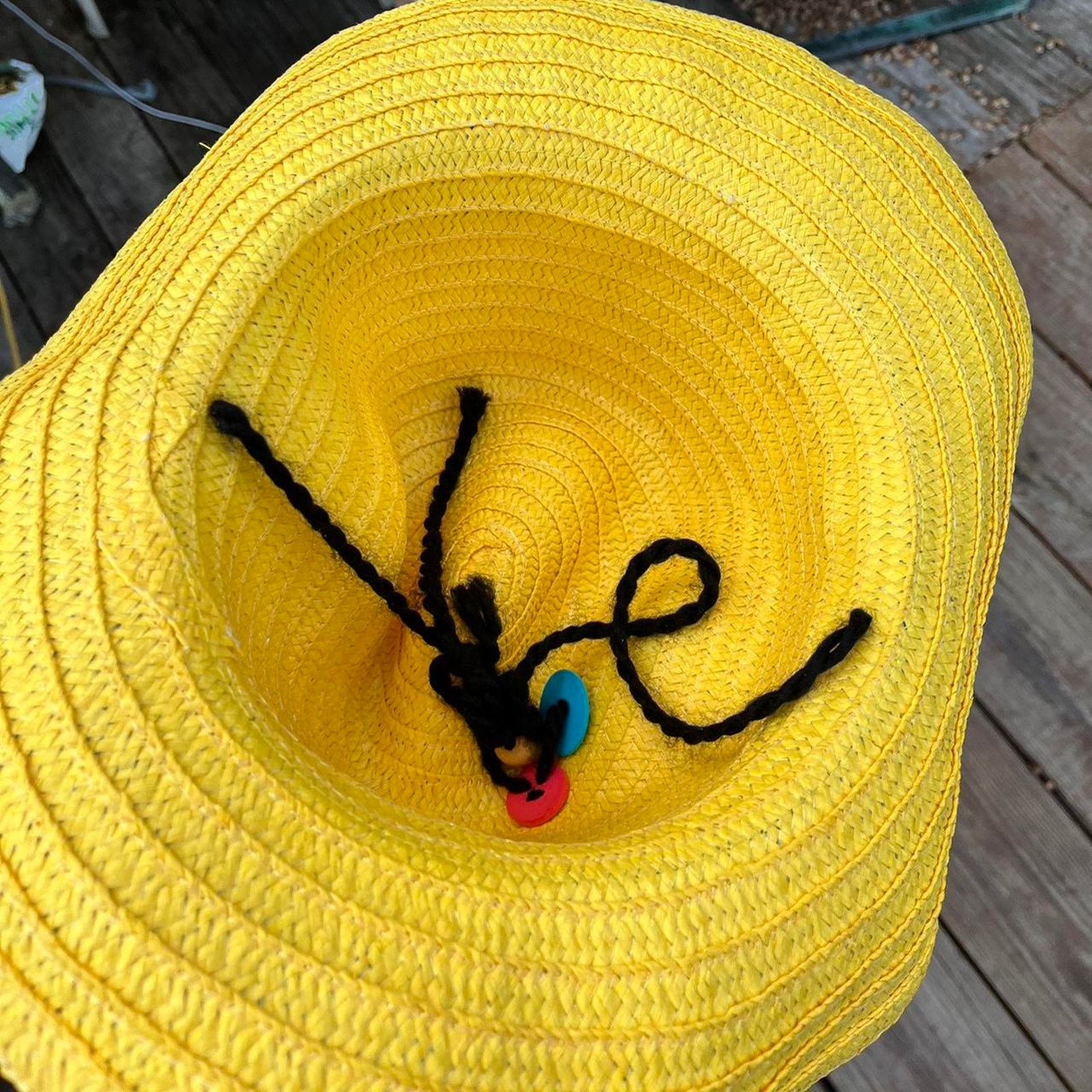 Other Yellow cowgirl hat Size ONE SIZE - 5 Thumbnail