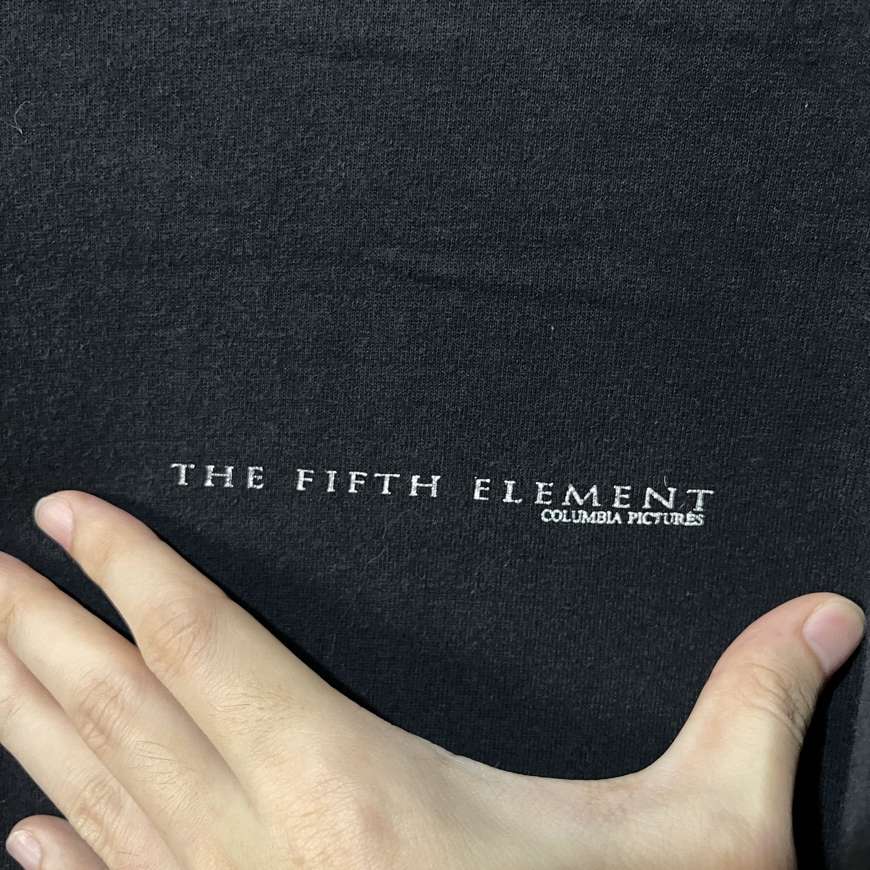Vintage Vintage 1997 The Fifth Element It Mu5t Be Found Black Shirt Size US XL / EU 56 / 4 - 4 Thumbnail