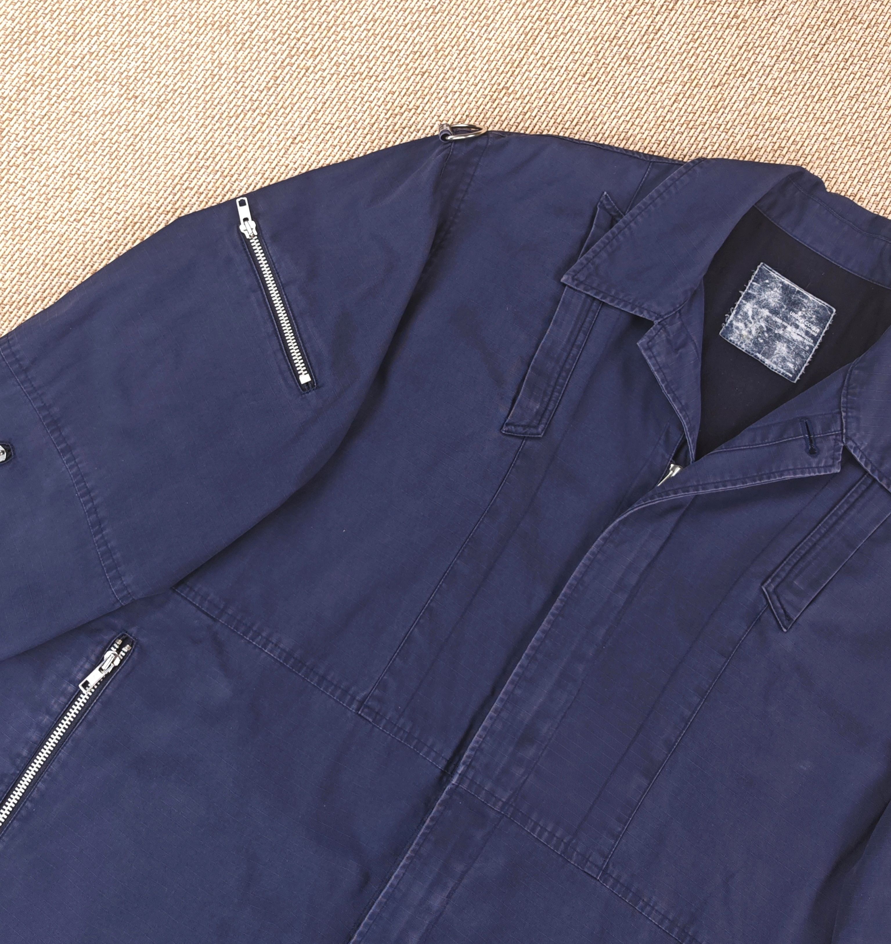 Undercover Undercover 2000-2001 Autumn Winter Multizipper Parka Size US L / EU 52-54 / 3 - 11 Thumbnail