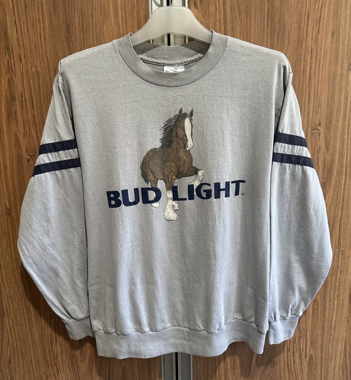 Vintage VTG 80s TEE JAYS BUD LIGHT T-SHIRT MADE IN USA Size US M / EU 48-50 / 2 - 1 Thumbnail