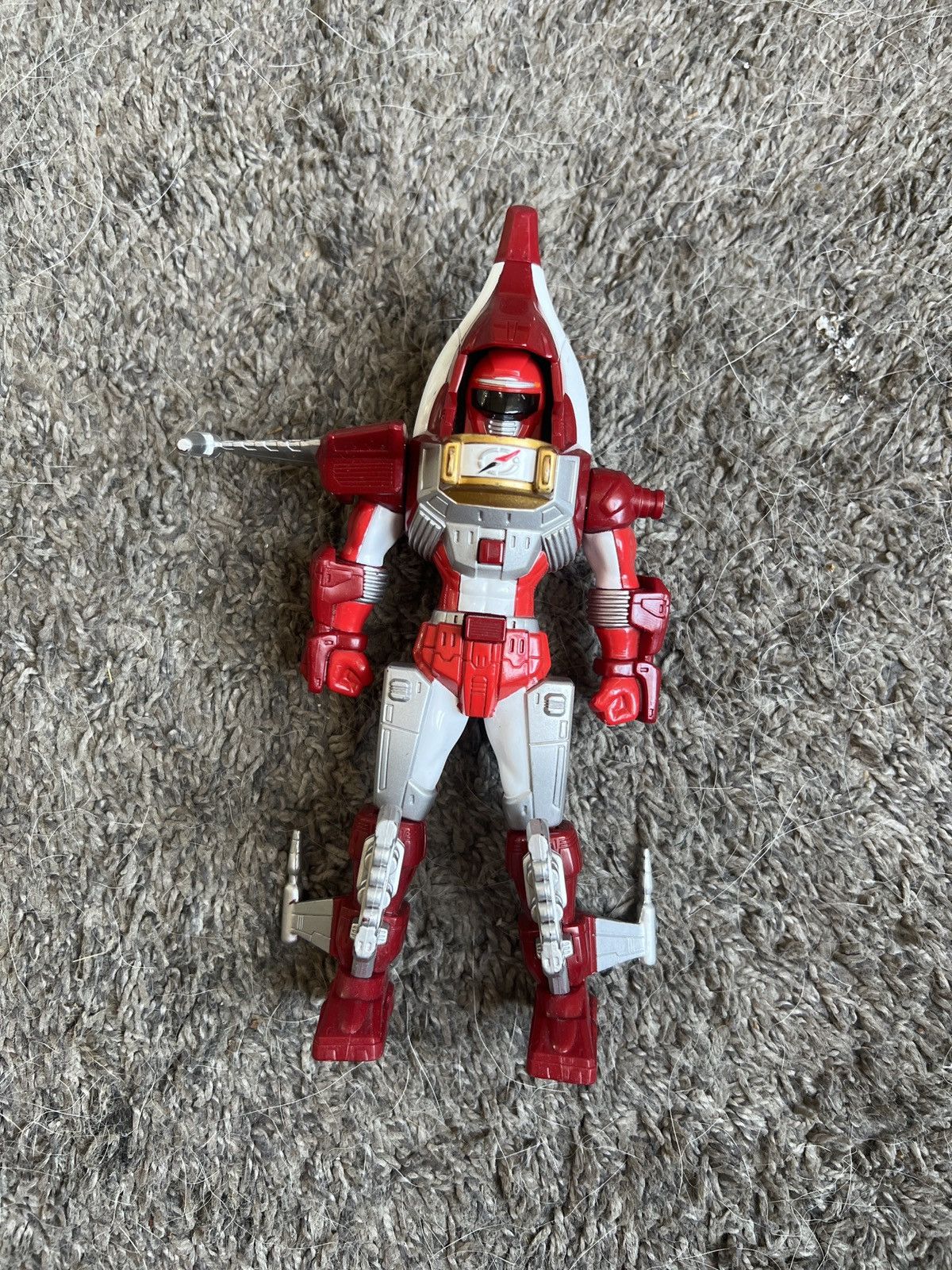 Hypebeast 2007 Bandai Power Rangers Red Moto Morph Lion Ranger Figure Size ONE SIZE - 1 Thumbnail