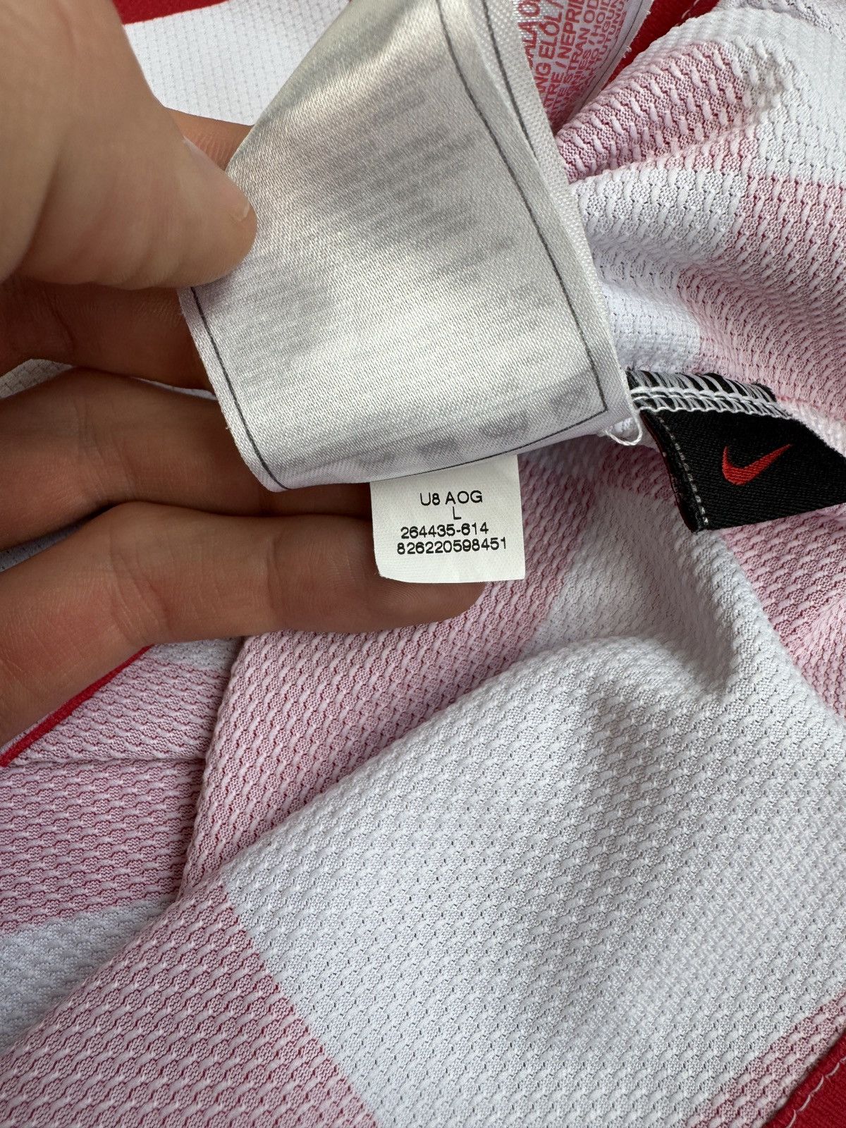 Nike Nike Croatia National Team 2008/2009 Home Soccer Kit Vintage Size US L / EU 52-54 / 3 - 6 Thumbnail