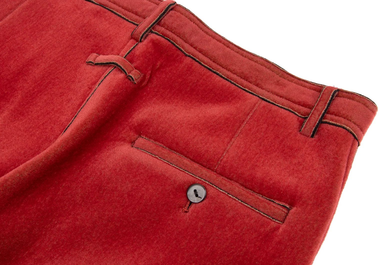 Jean Paul Gaultier Nylon Pants in Red Size 48 Size US 32 / EU 48 - 9 Thumbnail