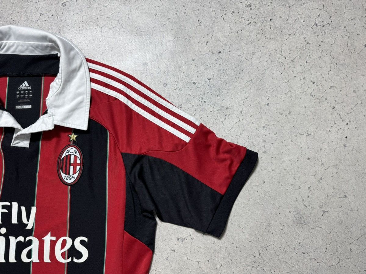 Adidas Adidas FC Milan 2012/2013 Soccer Jersey Football Size US L / EU 52-54 / 3 - 3 Thumbnail